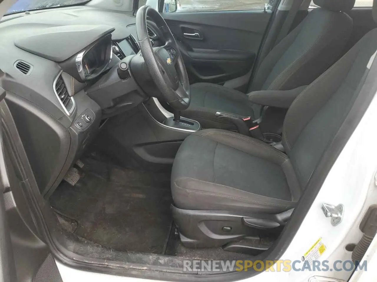 7 Фотография поврежденного автомобиля KL7CJKSB1MB312761 CHEVROLET TRAX 2021