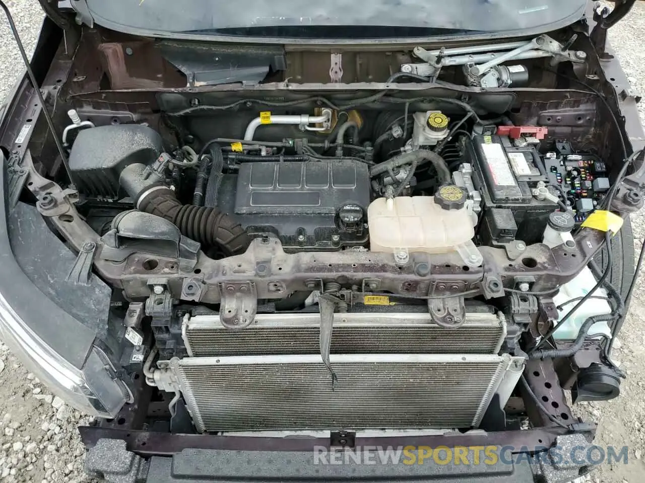 12 Photograph of a damaged car KL7CJKSB1MB314199 CHEVROLET TRAX 2021