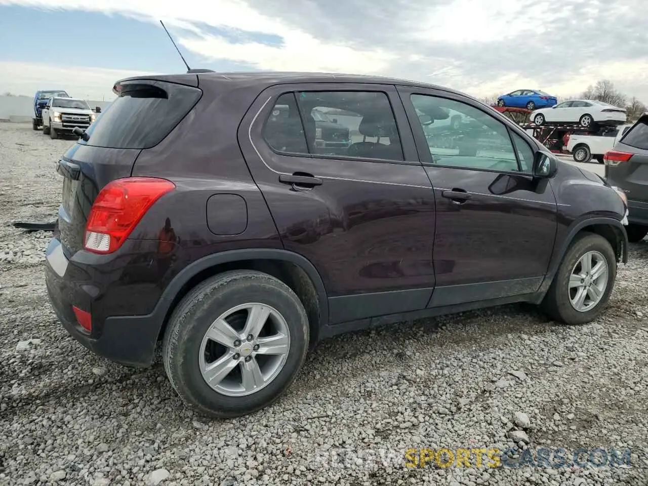 3 Photograph of a damaged car KL7CJKSB1MB314199 CHEVROLET TRAX 2021