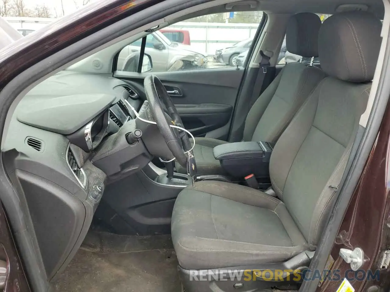 7 Photograph of a damaged car KL7CJKSB1MB314199 CHEVROLET TRAX 2021
