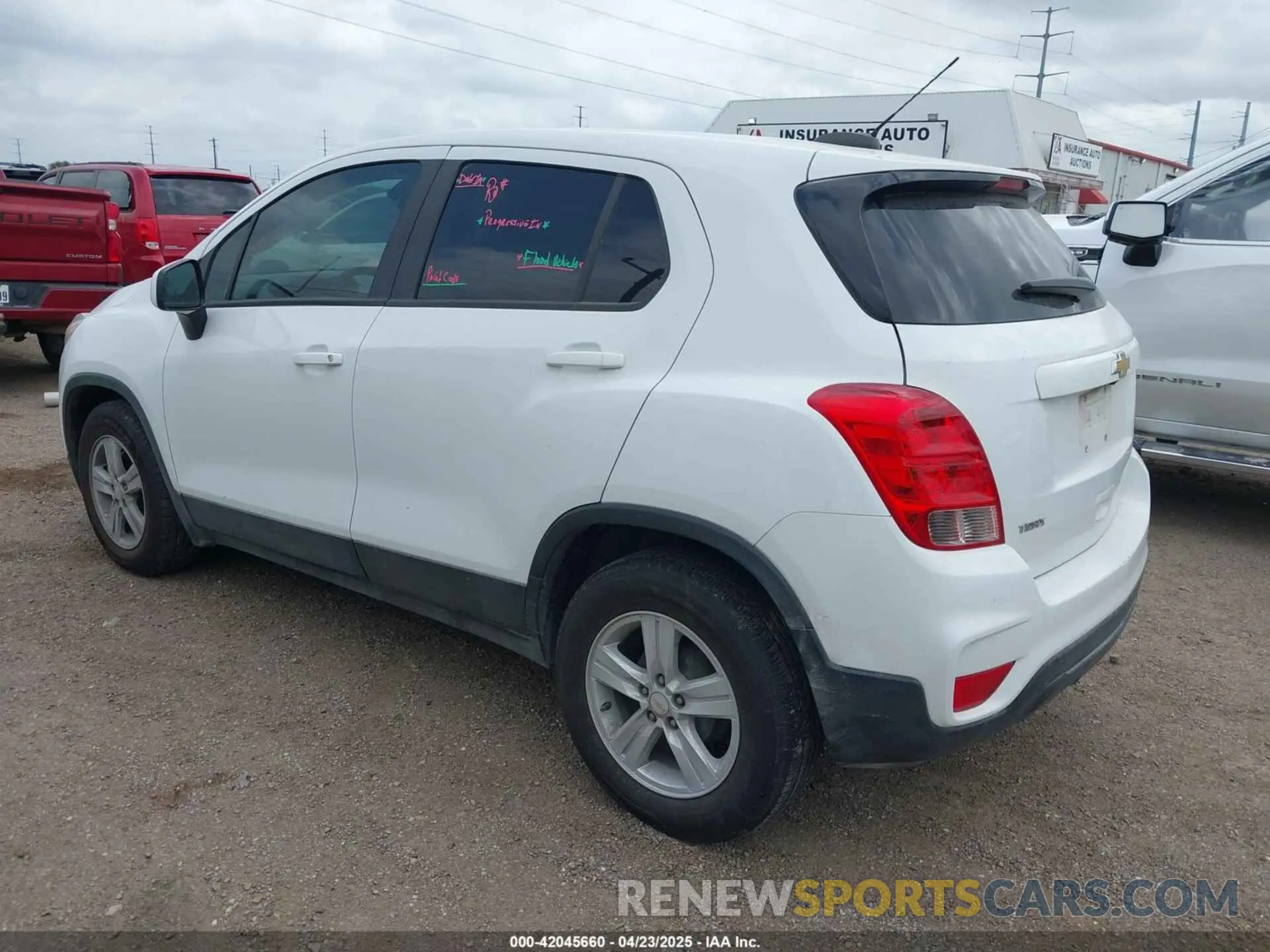 3 Photograph of a damaged car KL7CJKSB2MB302076 CHEVROLET TRAX 2021