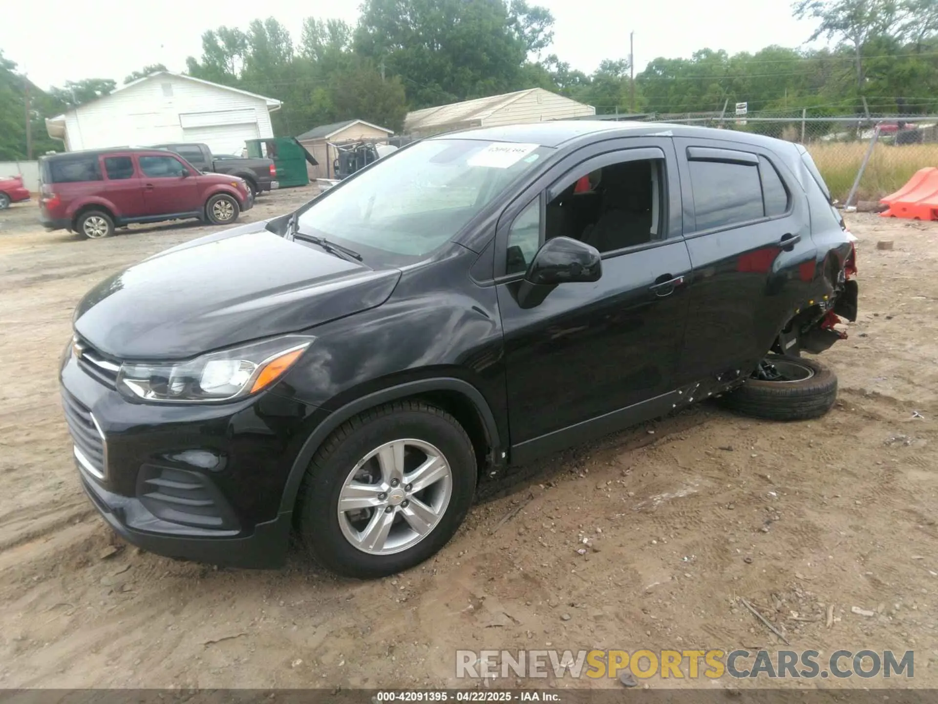 2 Фотография поврежденного автомобиля KL7CJKSB3MB332543 CHEVROLET TRAX 2021