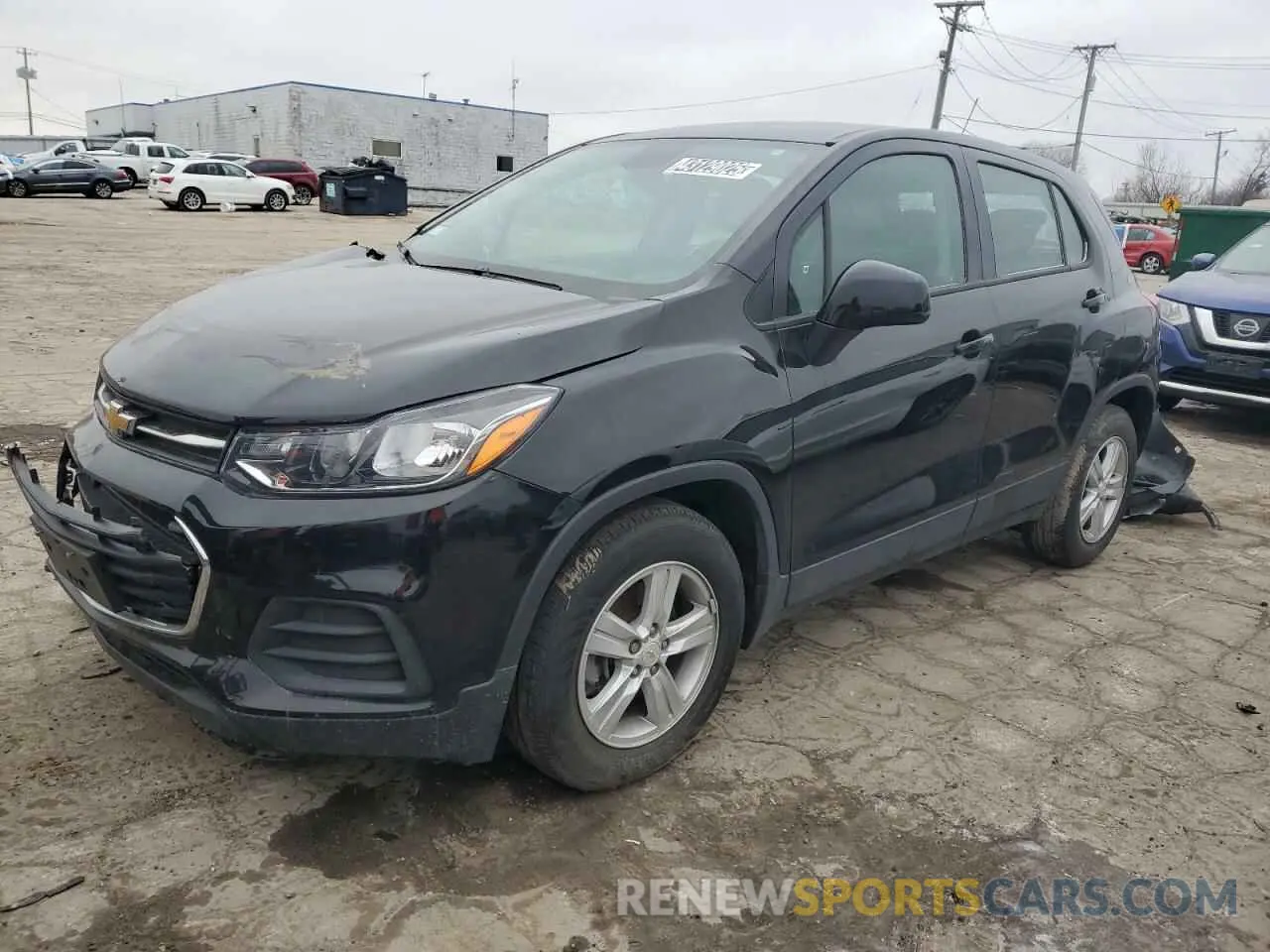 1 Фотография поврежденного автомобиля KL7CJKSB4MB316092 CHEVROLET TRAX 2021