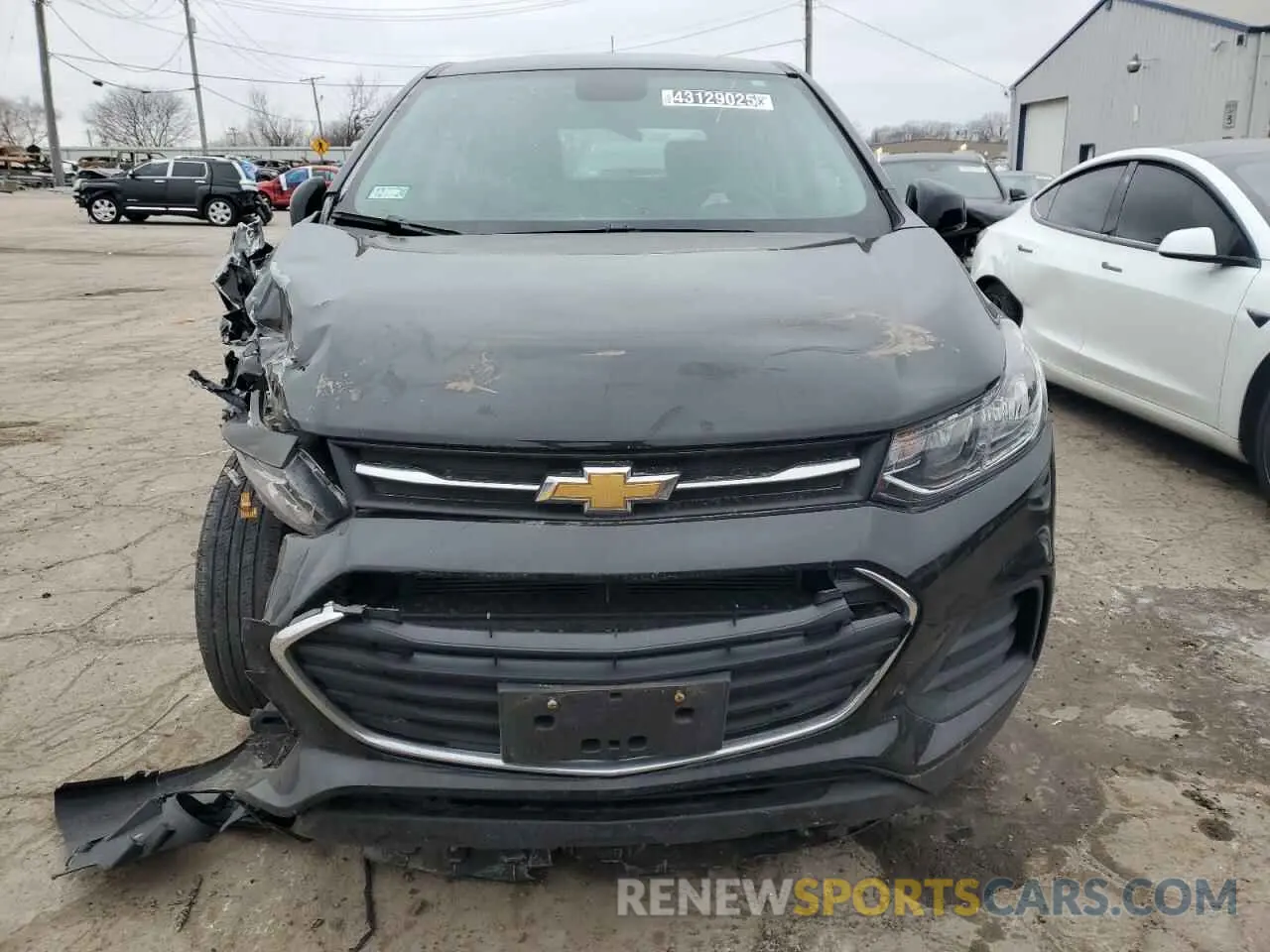 5 Фотография поврежденного автомобиля KL7CJKSB4MB316092 CHEVROLET TRAX 2021