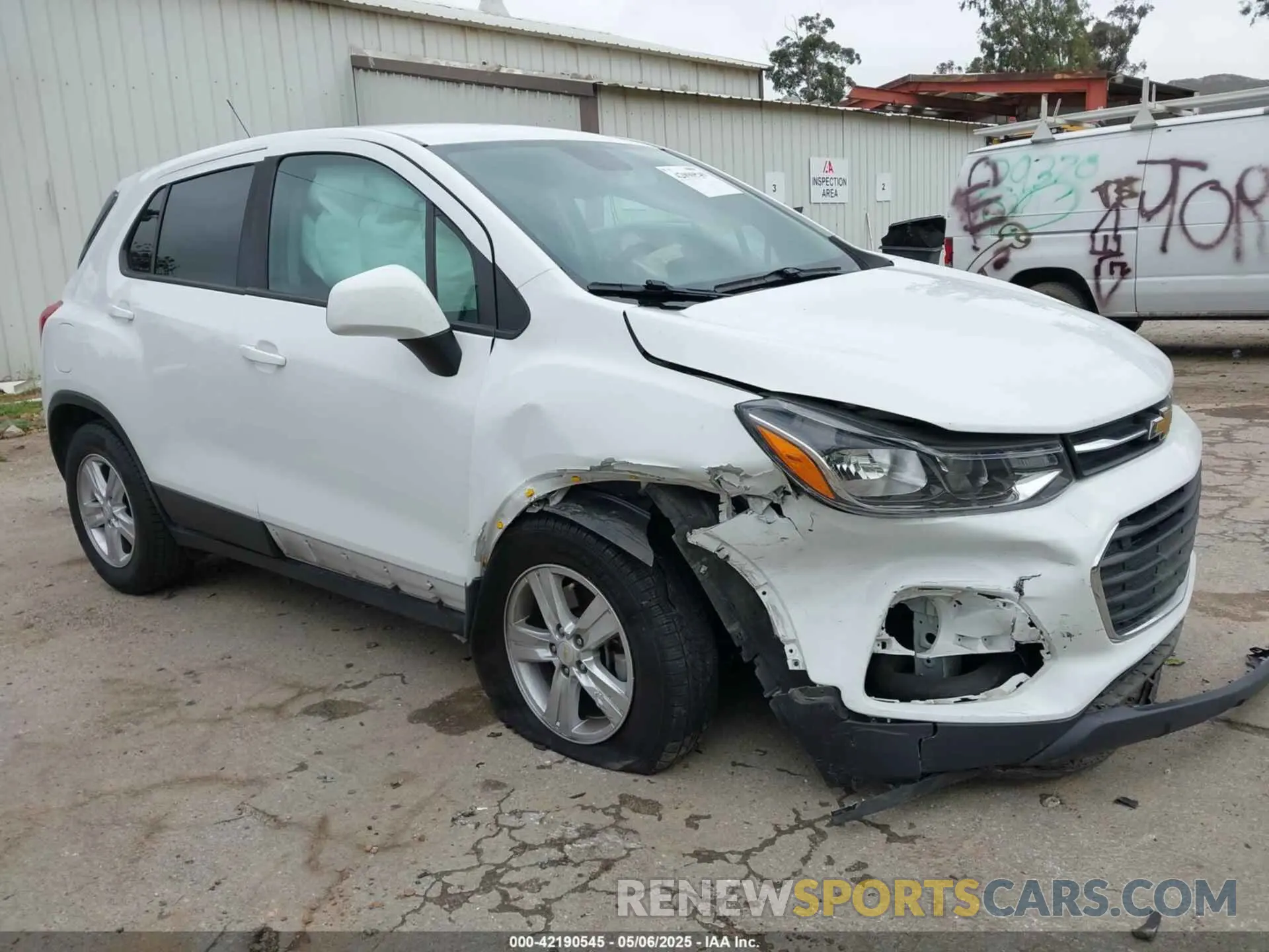 1 Фотография поврежденного автомобиля KL7CJKSB4MB320840 CHEVROLET TRAX 2021