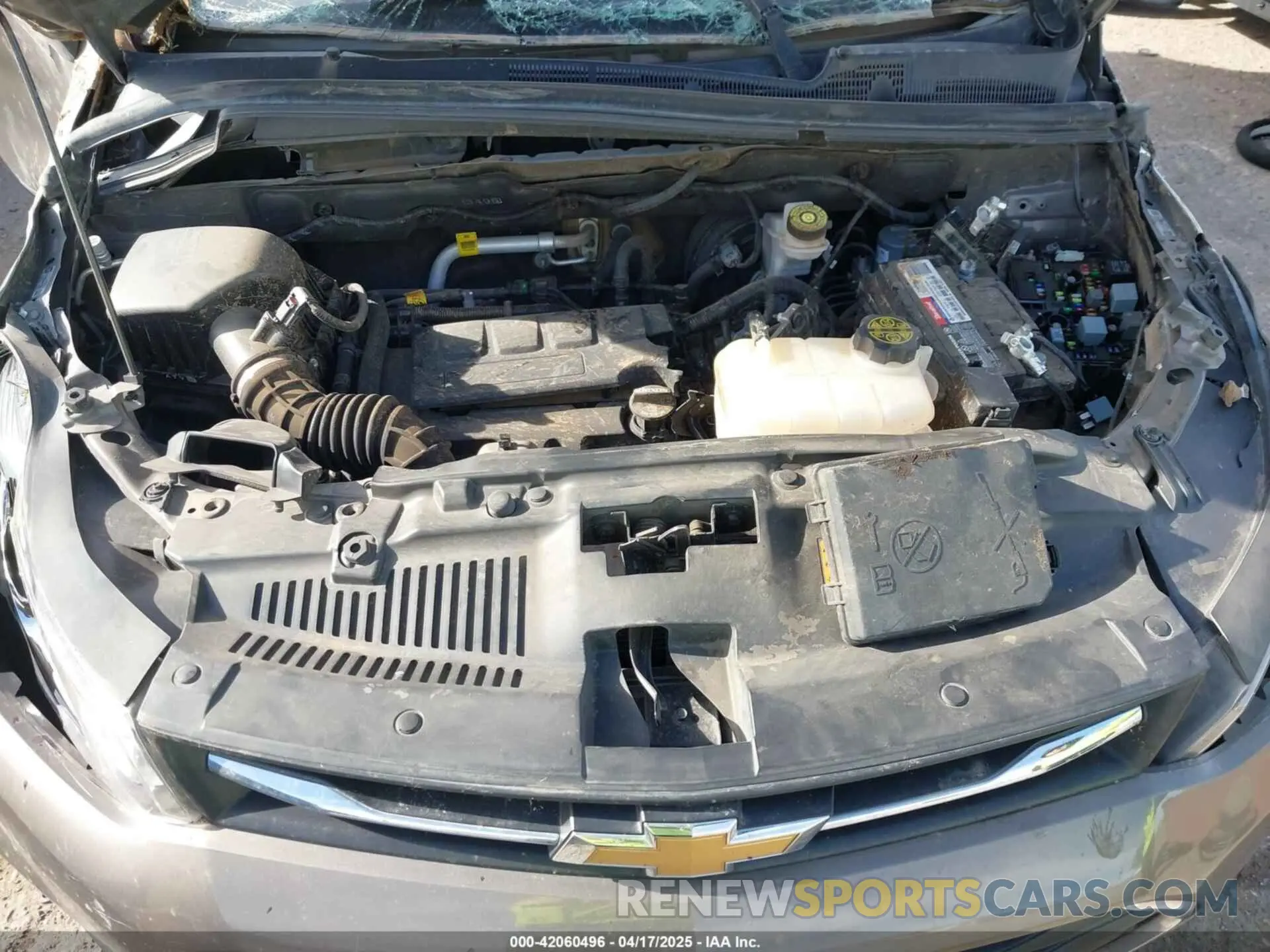 10 Фотография поврежденного автомобиля KL7CJKSB5MB307403 CHEVROLET TRAX 2021