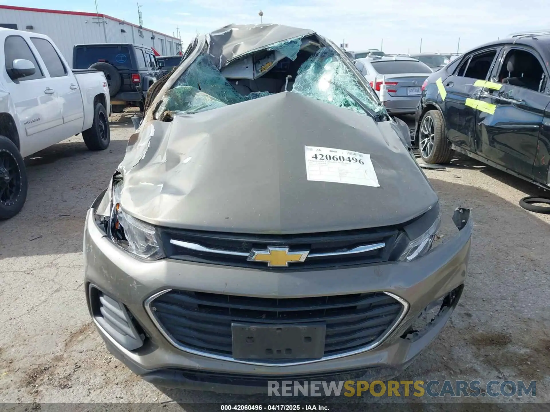 11 Фотография поврежденного автомобиля KL7CJKSB5MB307403 CHEVROLET TRAX 2021
