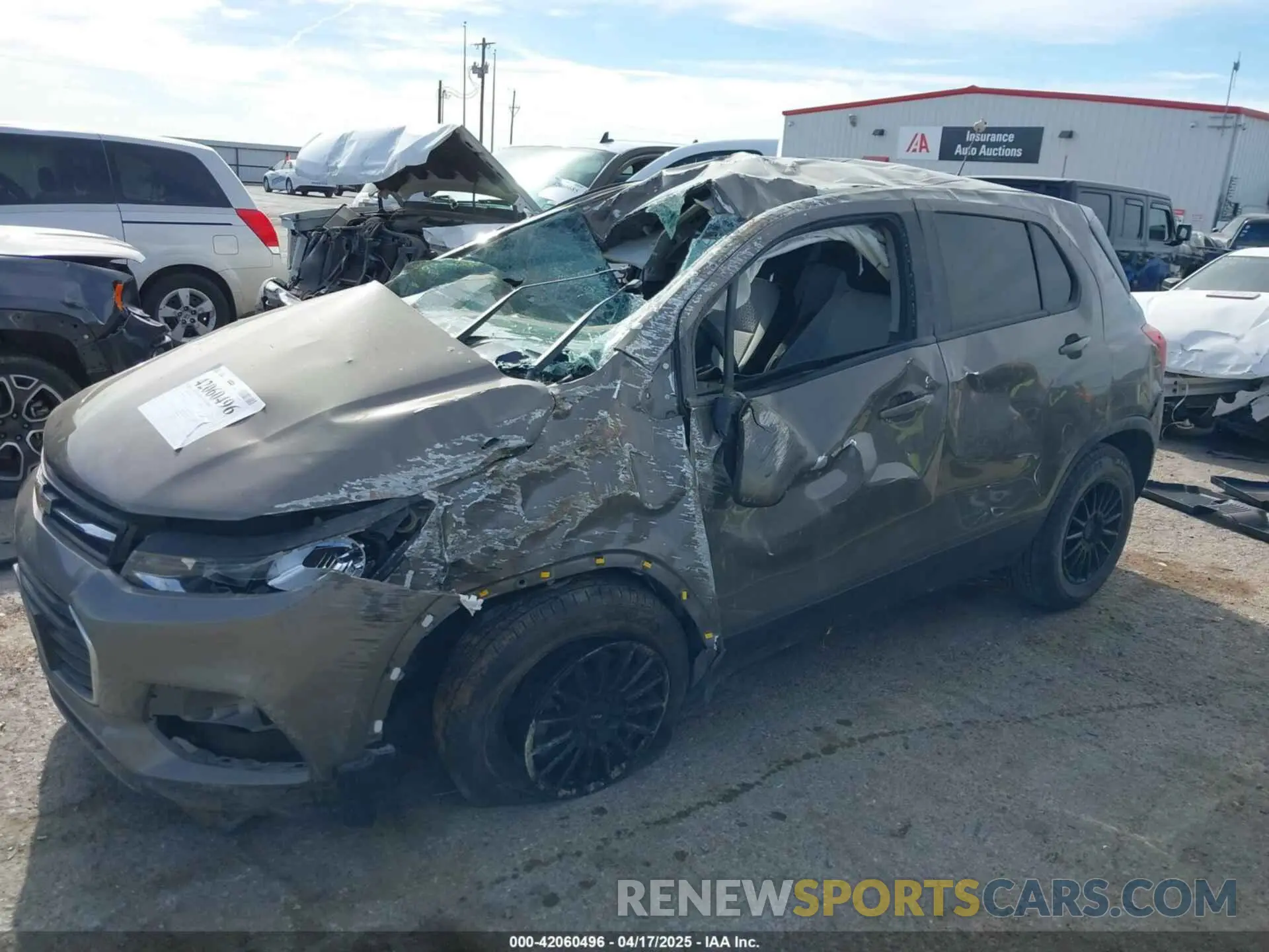 6 Фотография поврежденного автомобиля KL7CJKSB5MB307403 CHEVROLET TRAX 2021