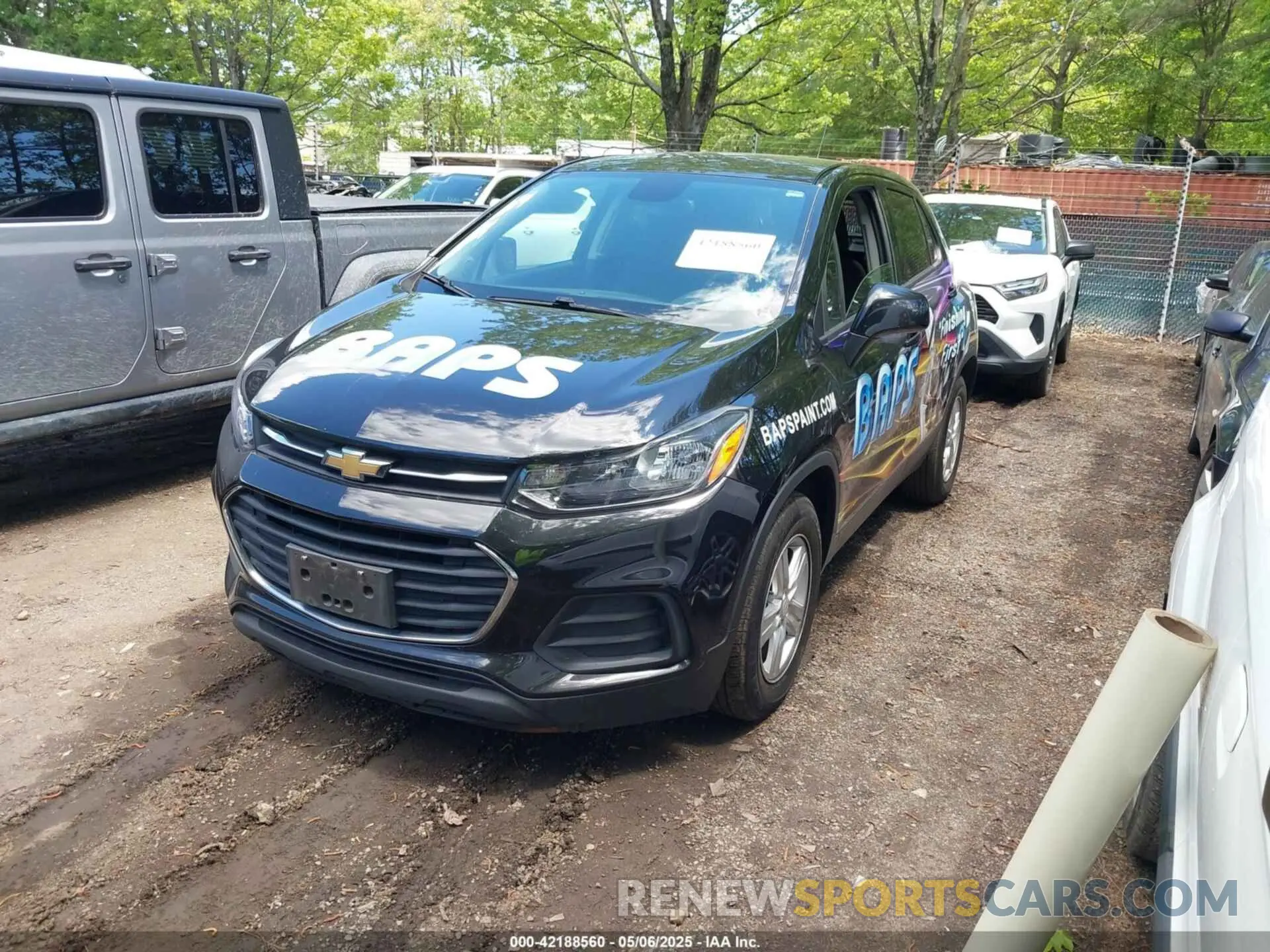 2 Photograph of a damaged car KL7CJKSB5MB319406 CHEVROLET TRAX 2021