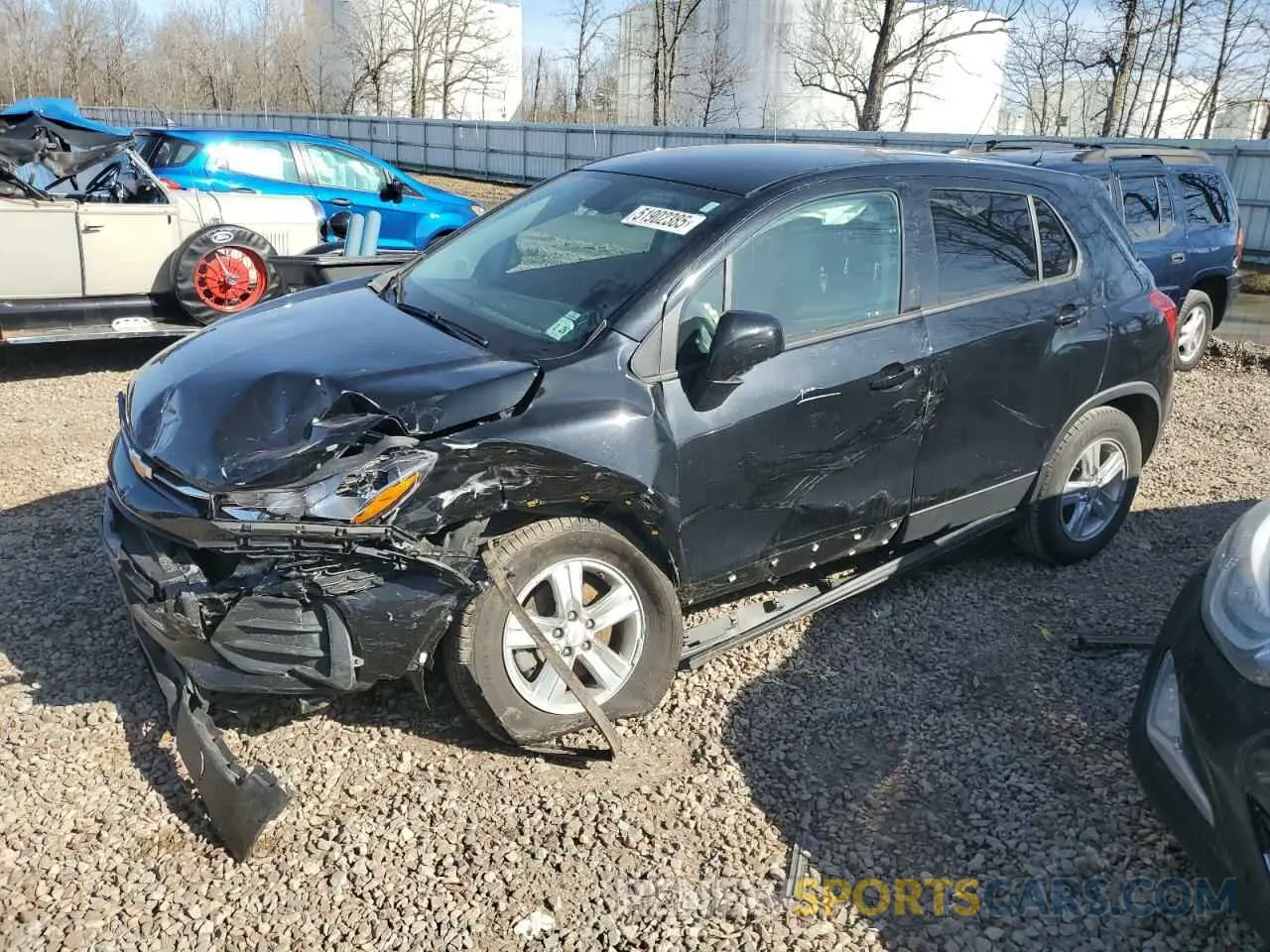1 Photograph of a damaged car KL7CJKSB5MB320068 CHEVROLET TRAX 2021