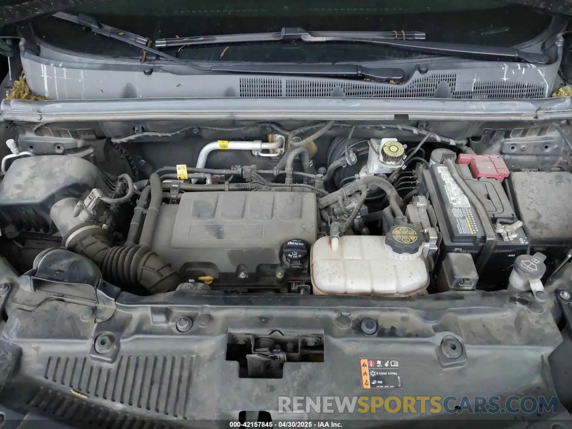 10 Photograph of a damaged car KL7CJKSB5MB334956 CHEVROLET TRAX 2021