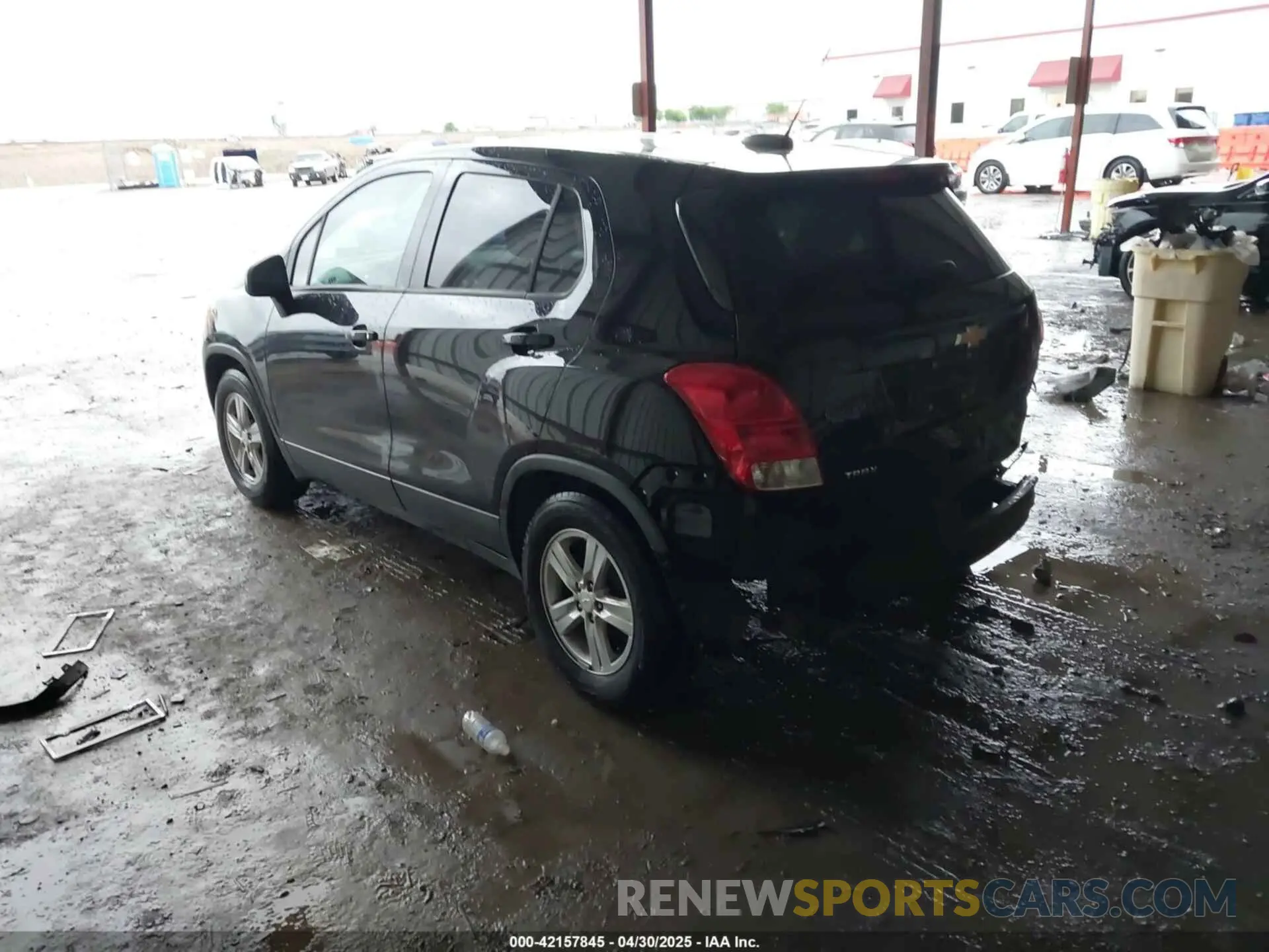 3 Photograph of a damaged car KL7CJKSB5MB334956 CHEVROLET TRAX 2021