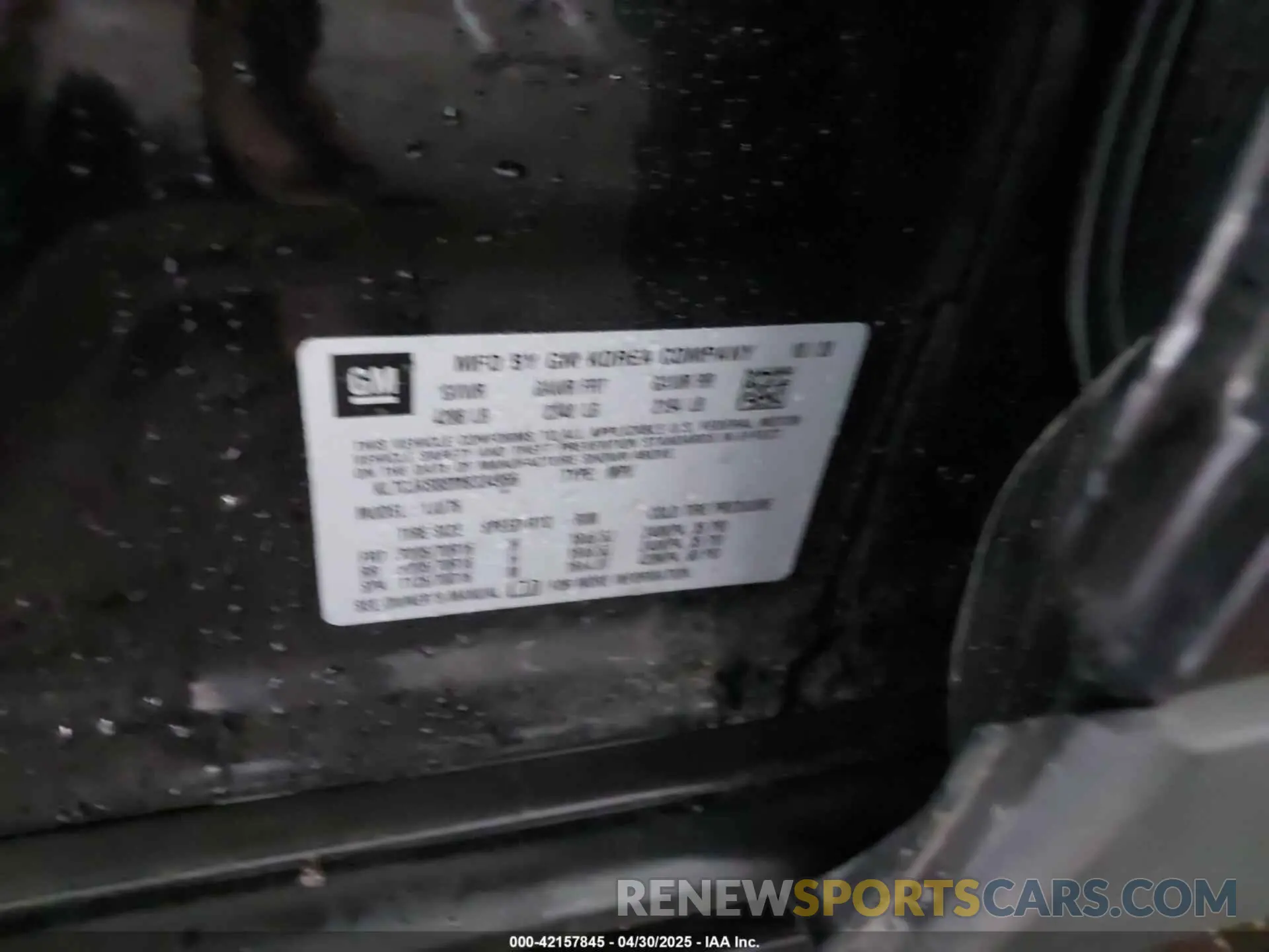 9 Photograph of a damaged car KL7CJKSB5MB334956 CHEVROLET TRAX 2021