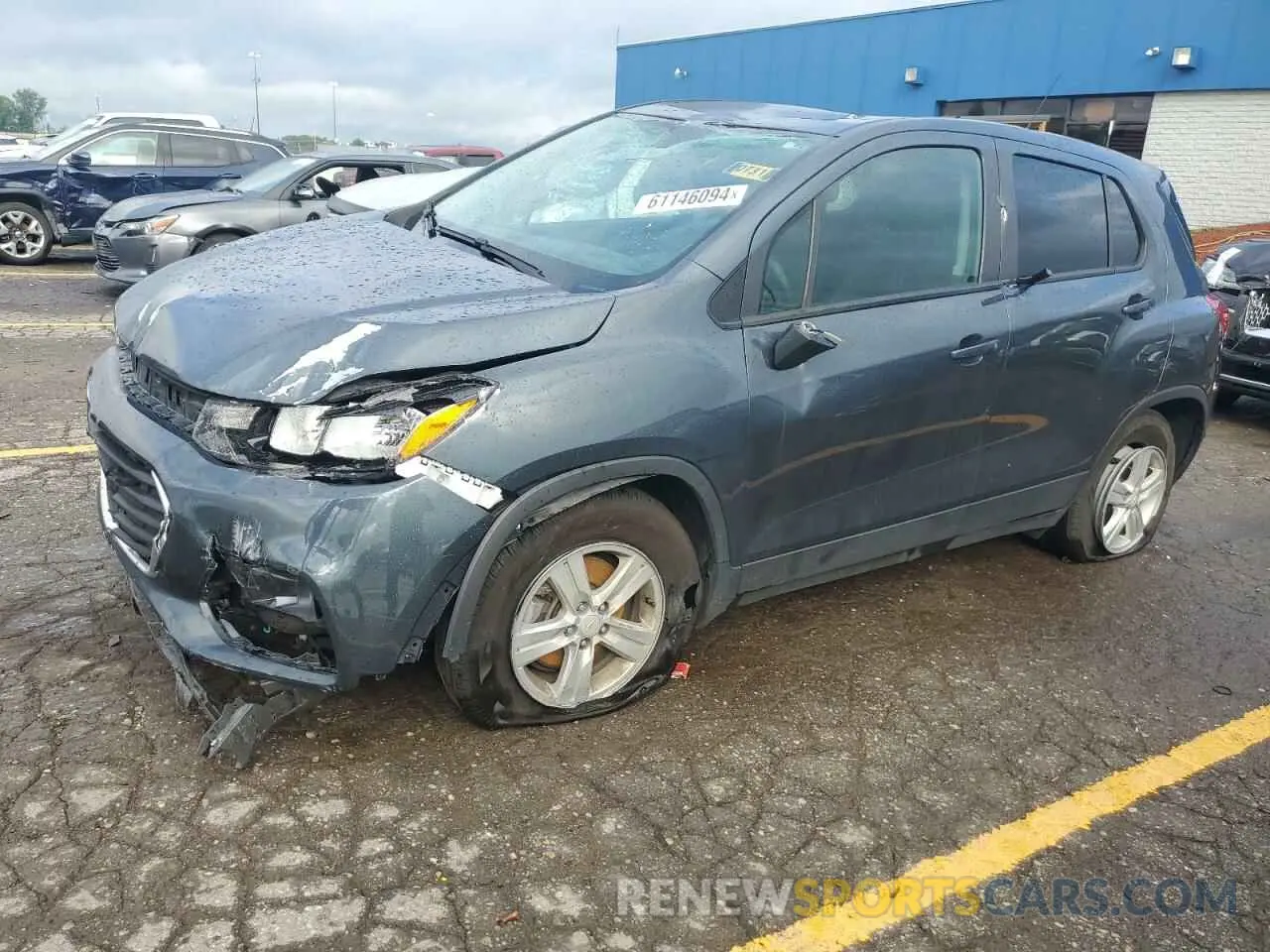 1 Photograph of a damaged car KL7CJKSB7MB331458 CHEVROLET TRAX 2021