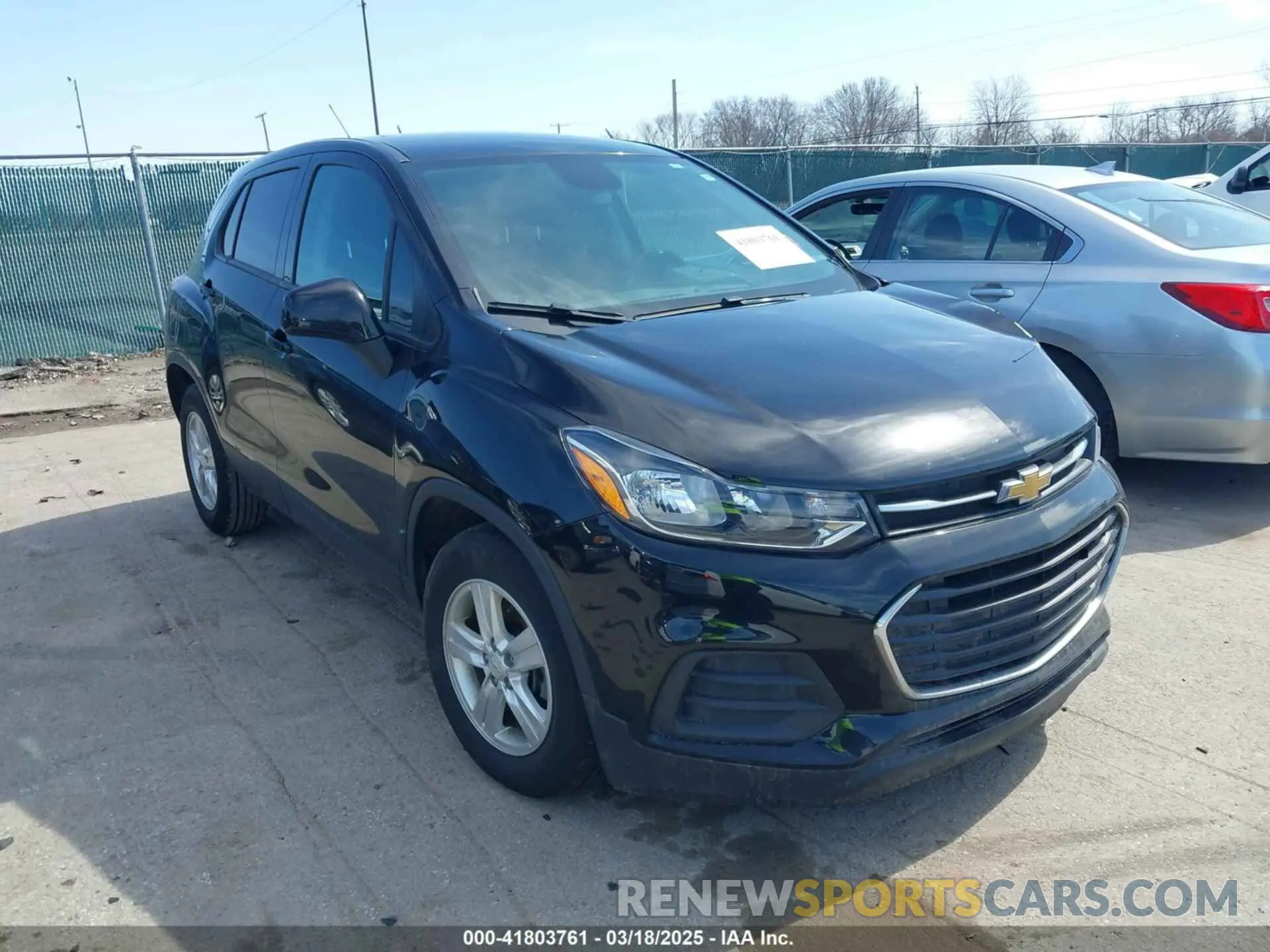 1 Photograph of a damaged car KL7CJKSB8MB303491 CHEVROLET TRAX 2021