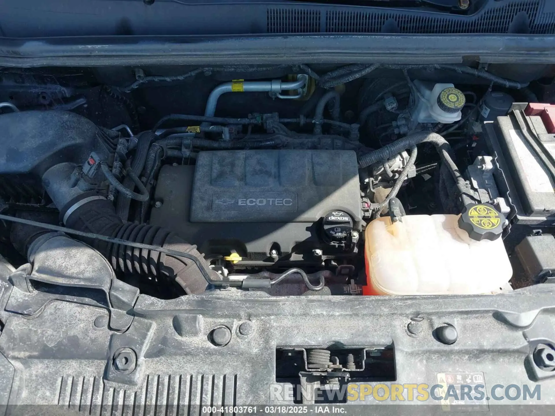 10 Photograph of a damaged car KL7CJKSB8MB303491 CHEVROLET TRAX 2021