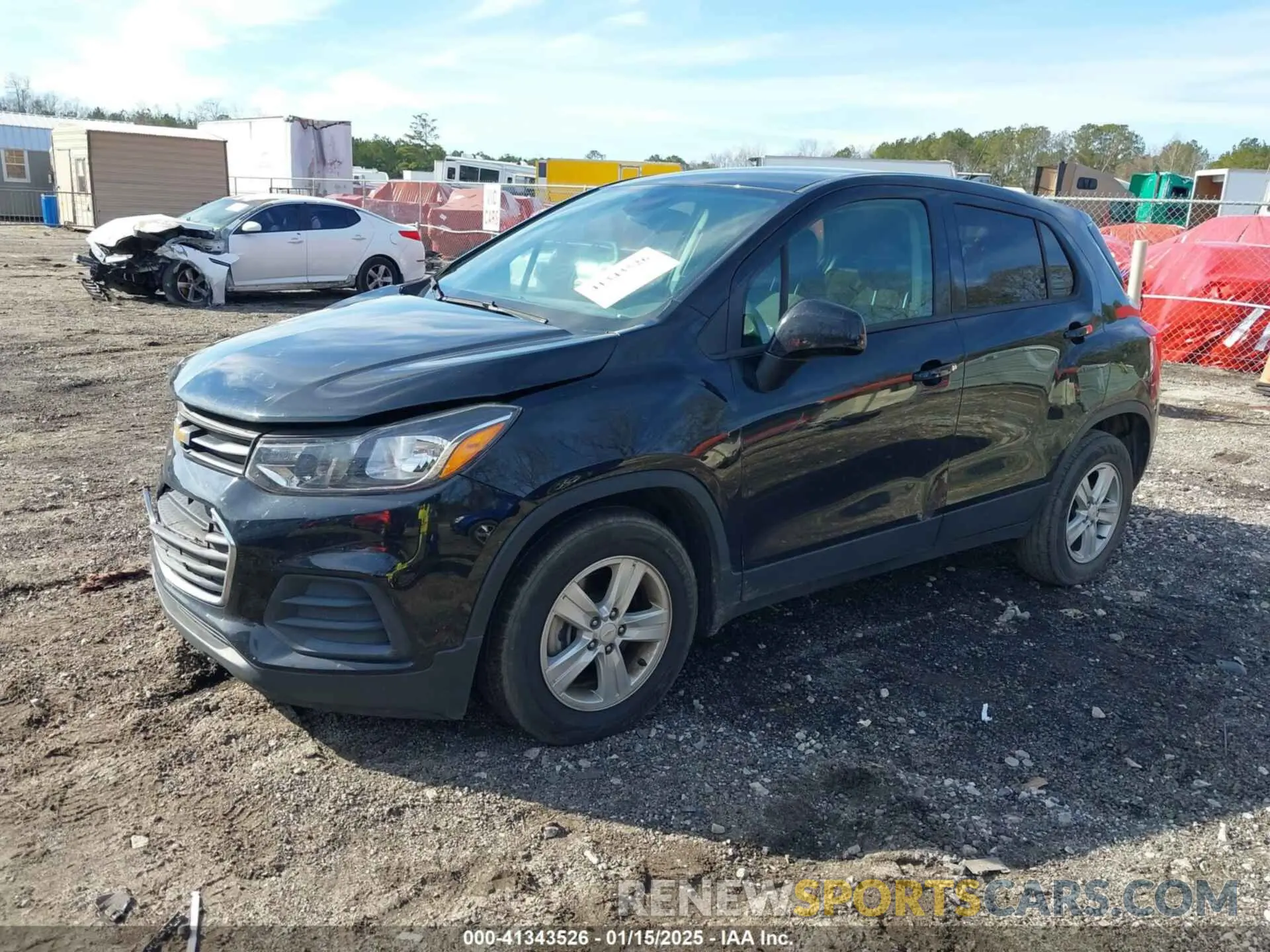 2 Фотография поврежденного автомобиля KL7CJKSB8MB322736 CHEVROLET TRAX 2021