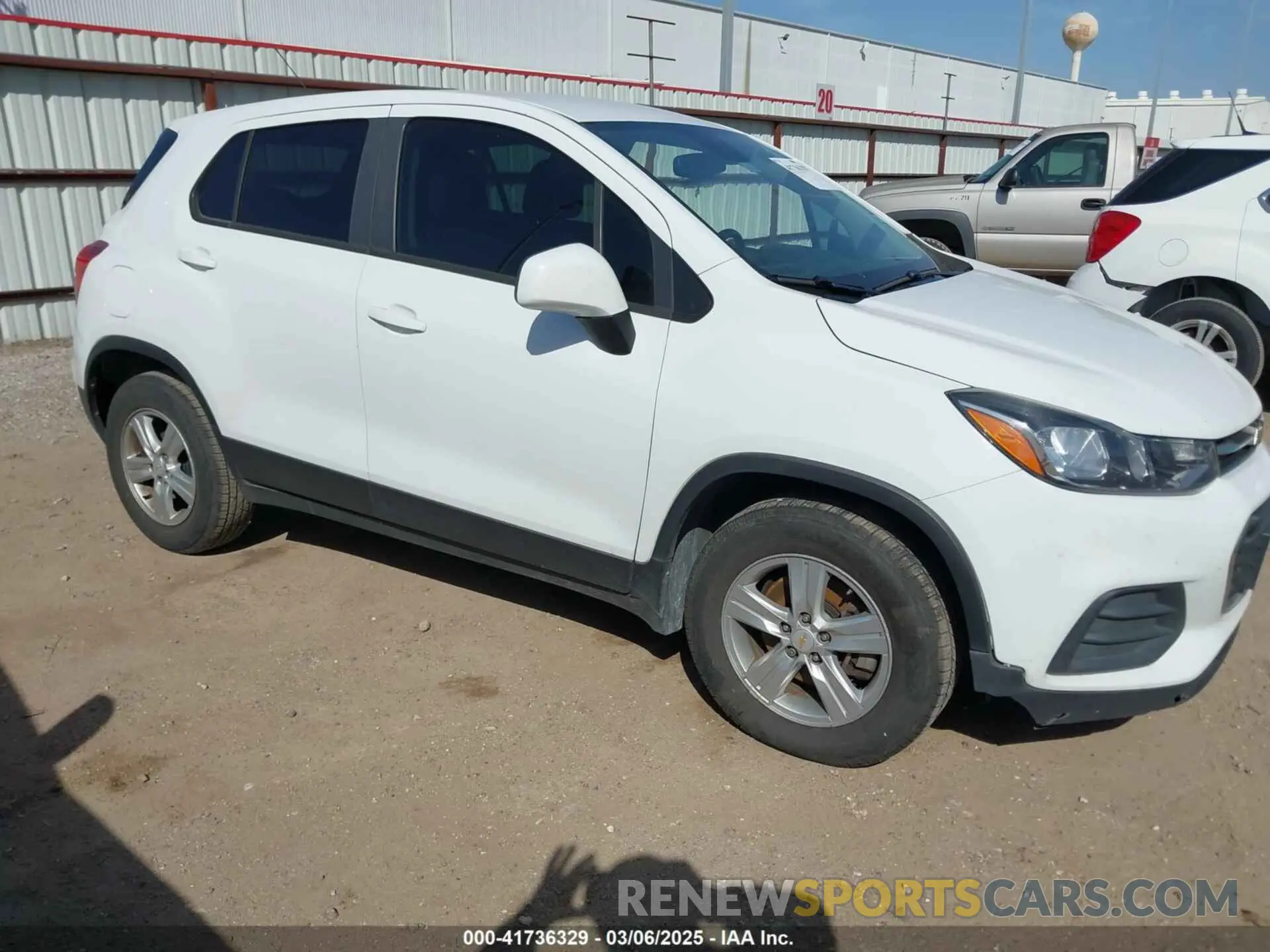 1 Photograph of a damaged car KL7CJKSB9MB301460 CHEVROLET TRAX 2021