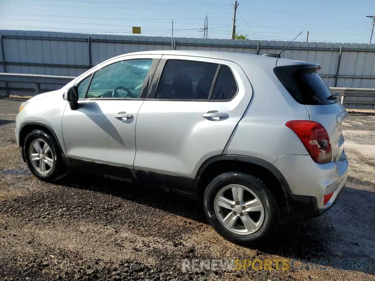 2 Фотография поврежденного автомобиля KL7CJKSB9MB306982 CHEVROLET TRAX 2021