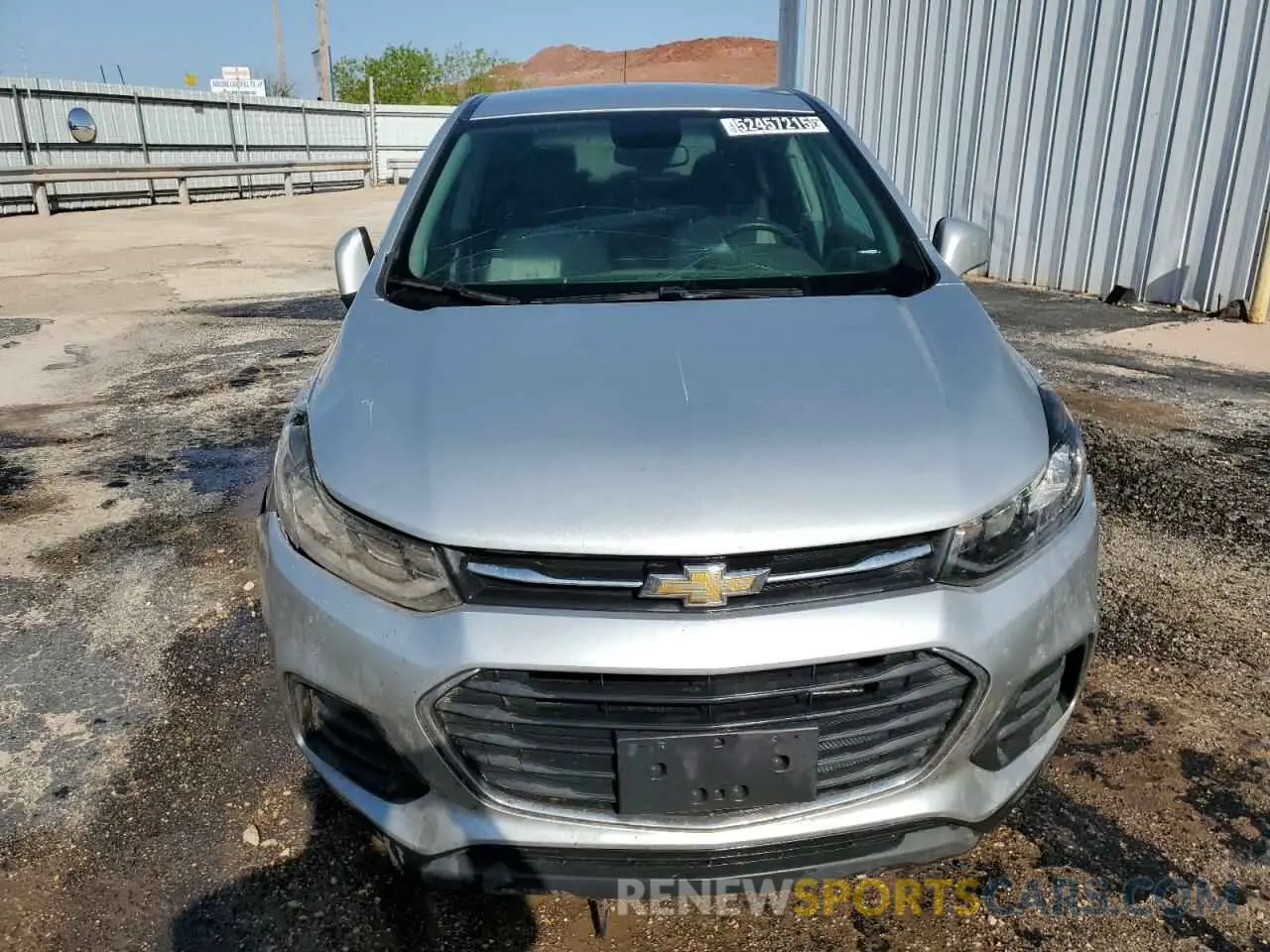 5 Фотография поврежденного автомобиля KL7CJKSB9MB306982 CHEVROLET TRAX 2021