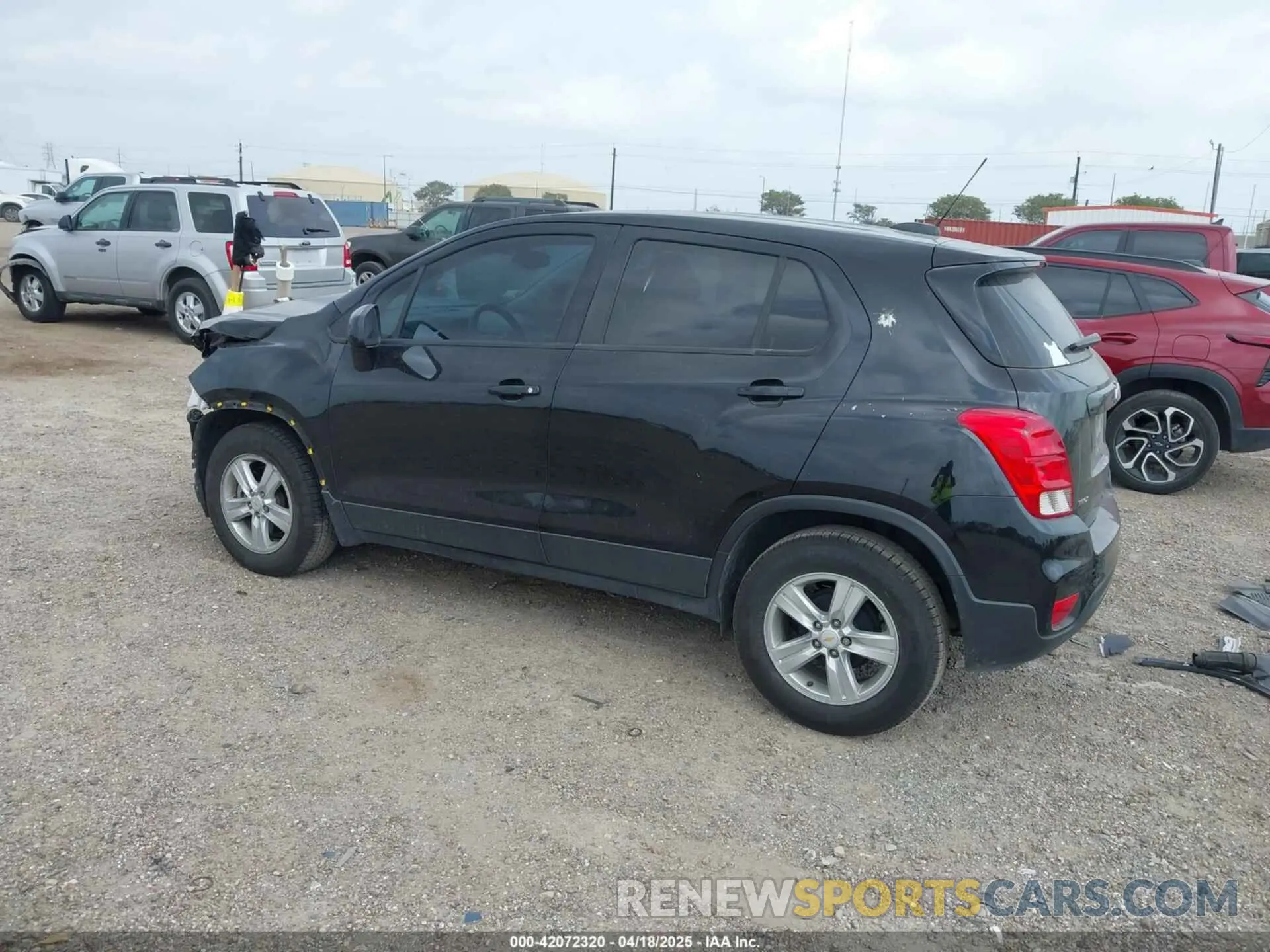 3 Фотография поврежденного автомобиля KL7CJKSBXMB301452 CHEVROLET TRAX 2021