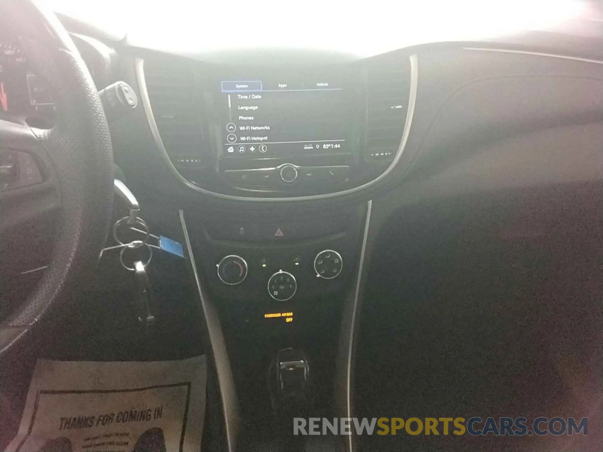 20 Фотография поврежденного автомобиля KL7CJKSBXMB333205 CHEVROLET TRAX 2021