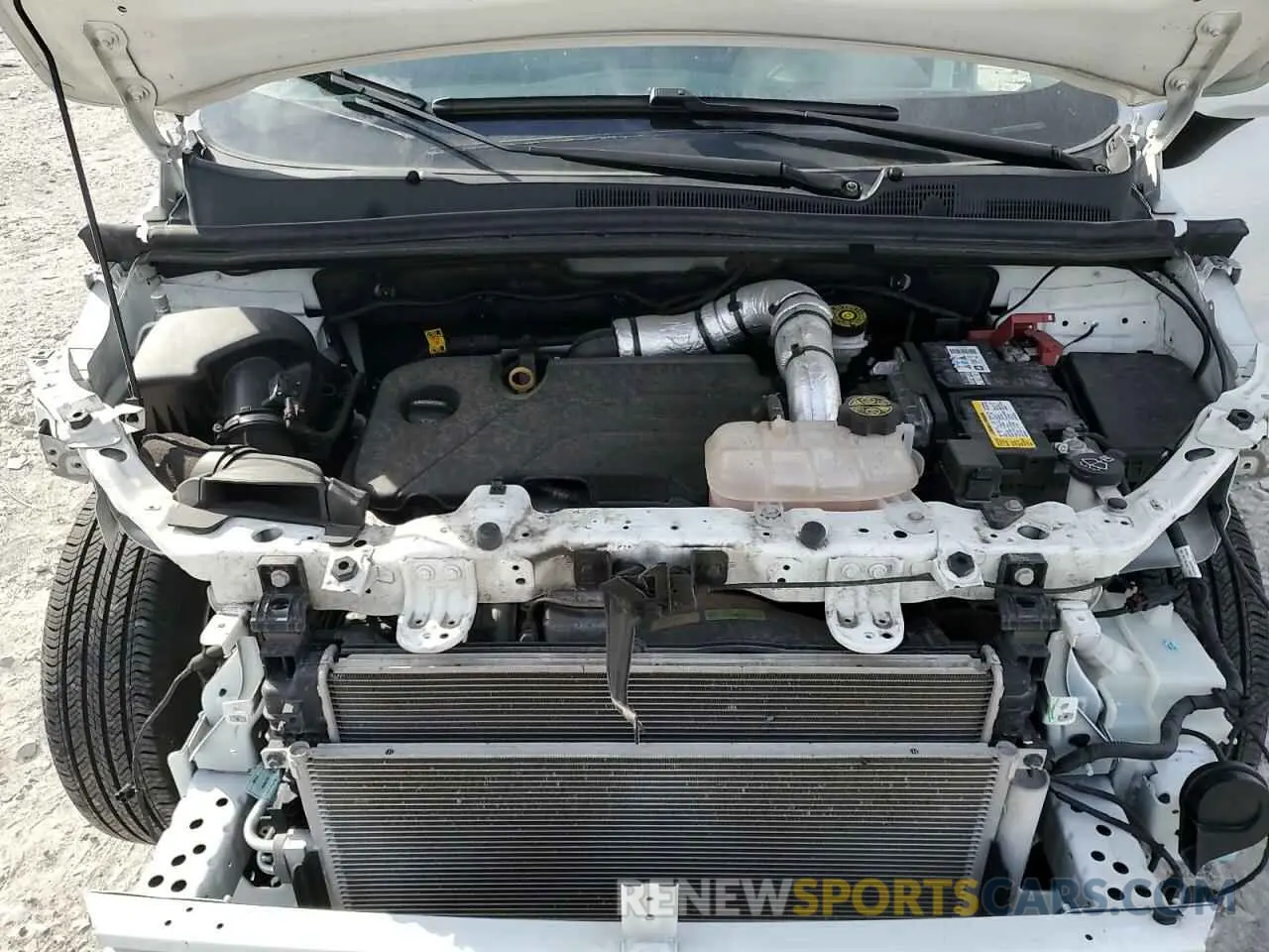 11 Фотография поврежденного автомобиля KL7CJKSM4MB364791 CHEVROLET TRAX 2021