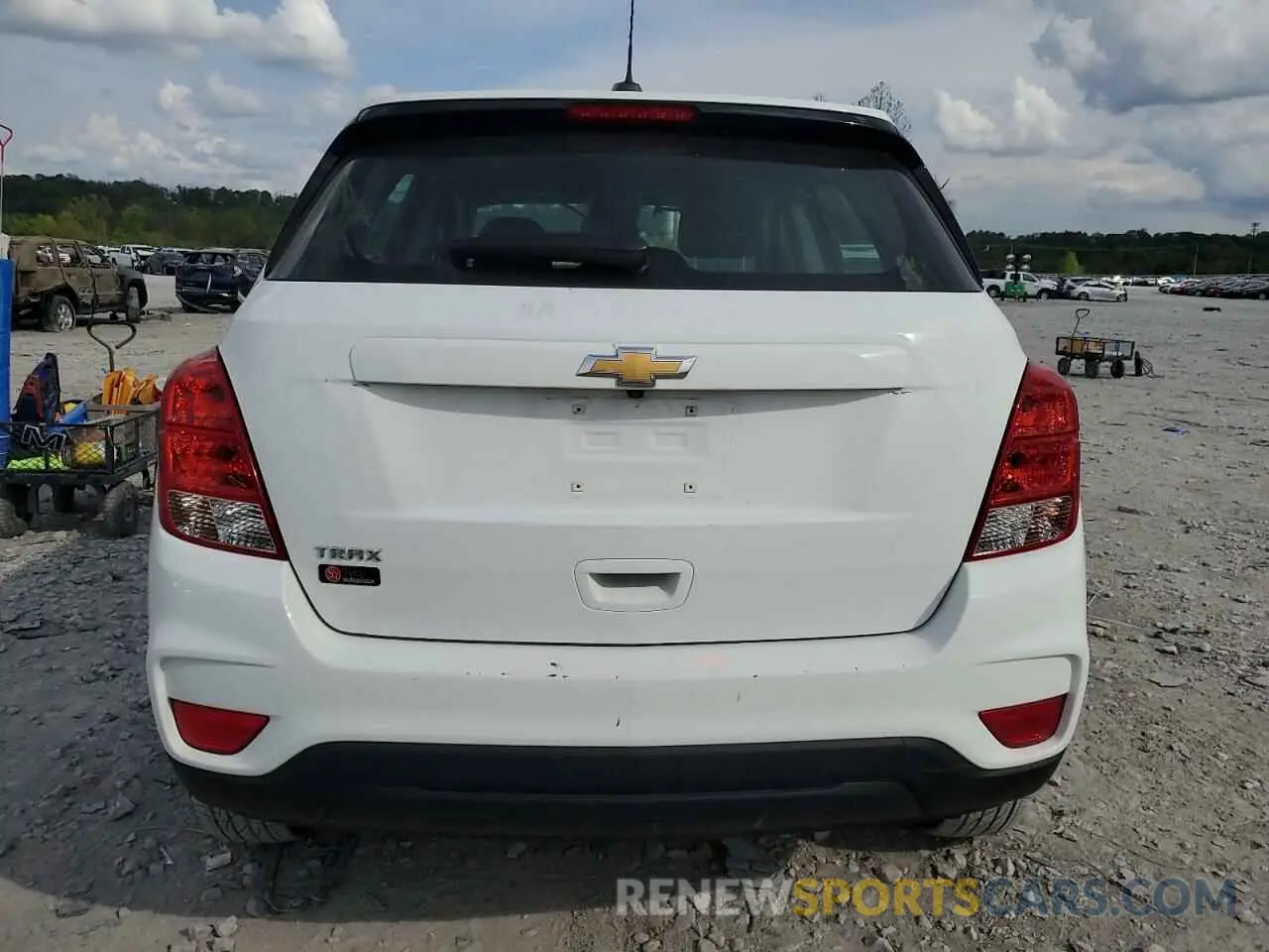 6 Фотография поврежденного автомобиля KL7CJKSM4MB364791 CHEVROLET TRAX 2021