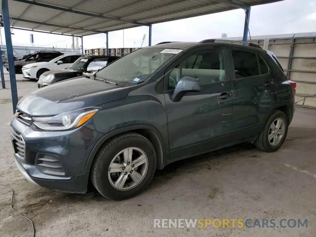 1 Photograph of a damaged car KL7CJLSB0MB321506 CHEVROLET TRAX 2021