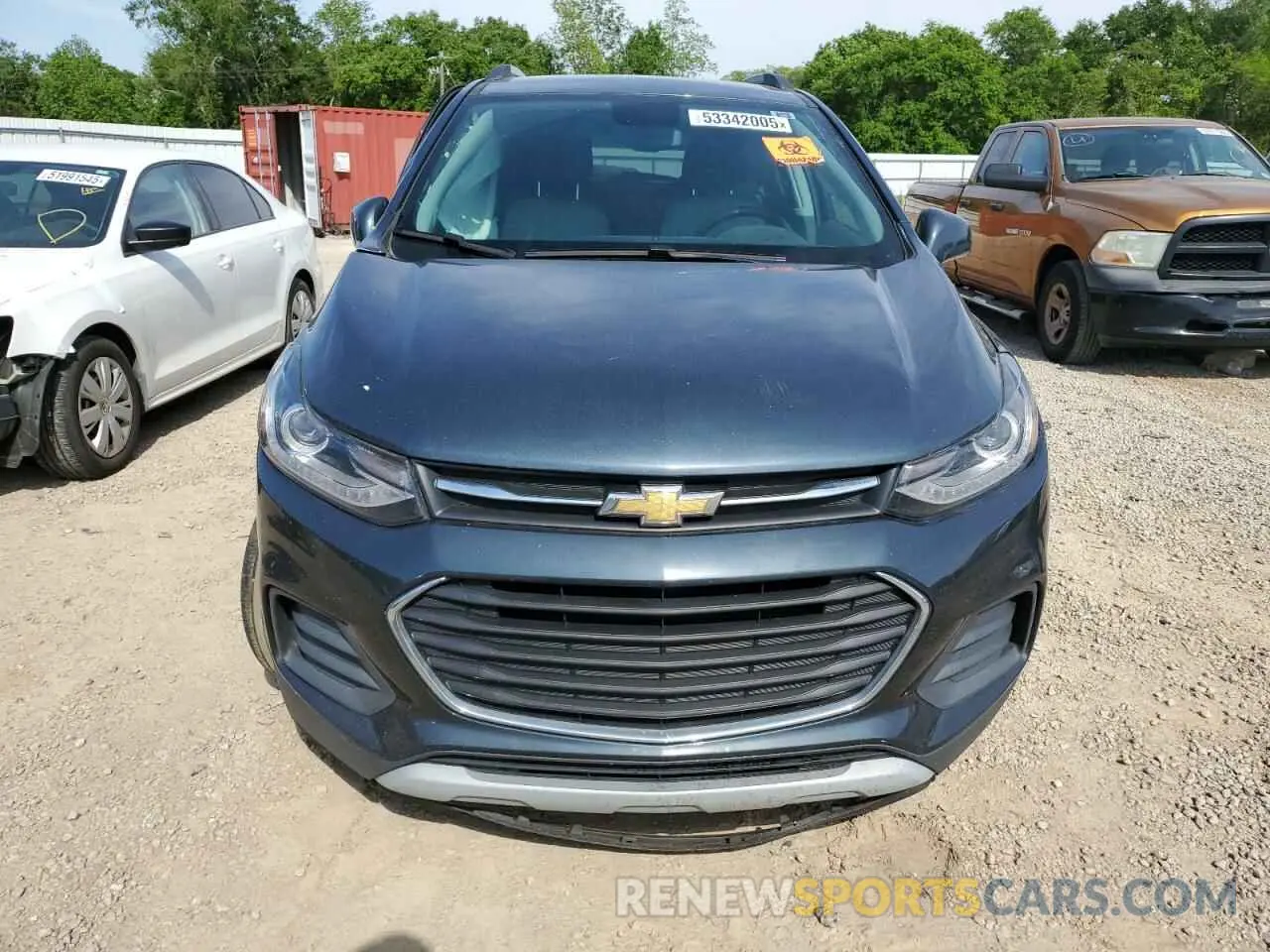 5 Photograph of a damaged car KL7CJLSB0MB329962 CHEVROLET TRAX 2021