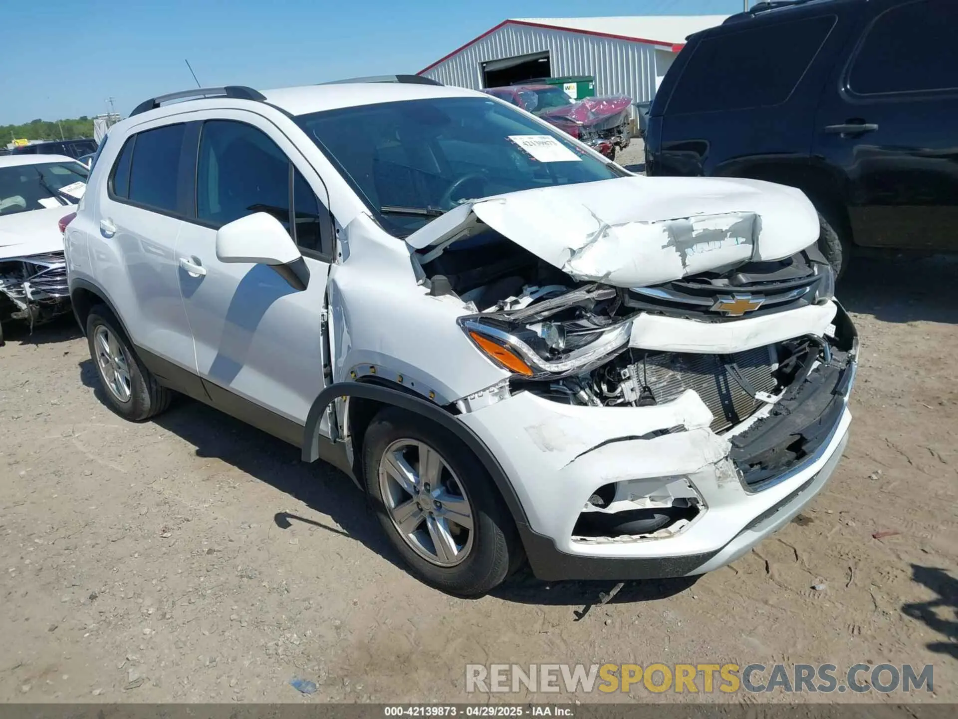 1 Фотография поврежденного автомобиля KL7CJLSB1MB312023 CHEVROLET TRAX 2021