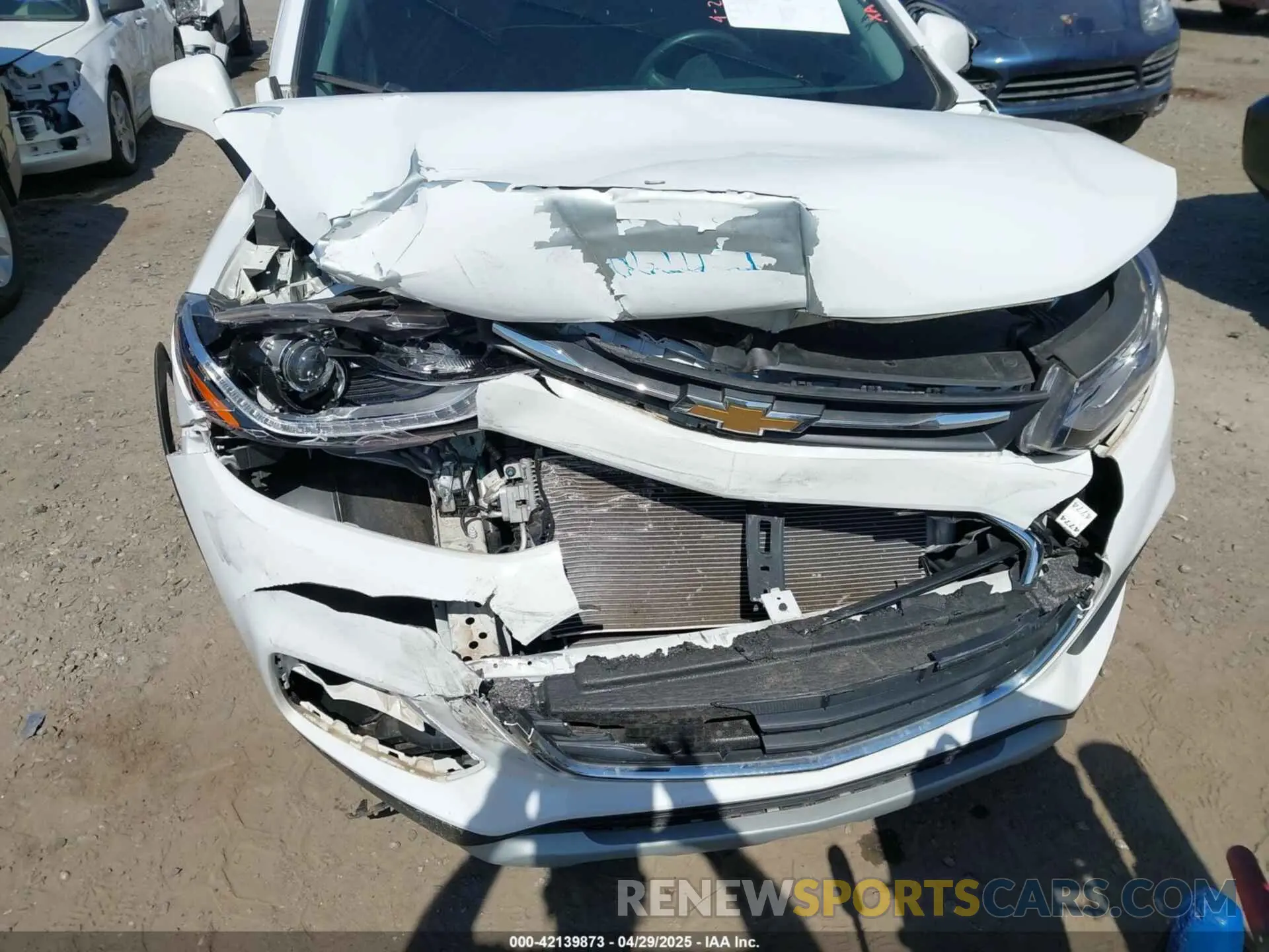 6 Фотография поврежденного автомобиля KL7CJLSB1MB312023 CHEVROLET TRAX 2021