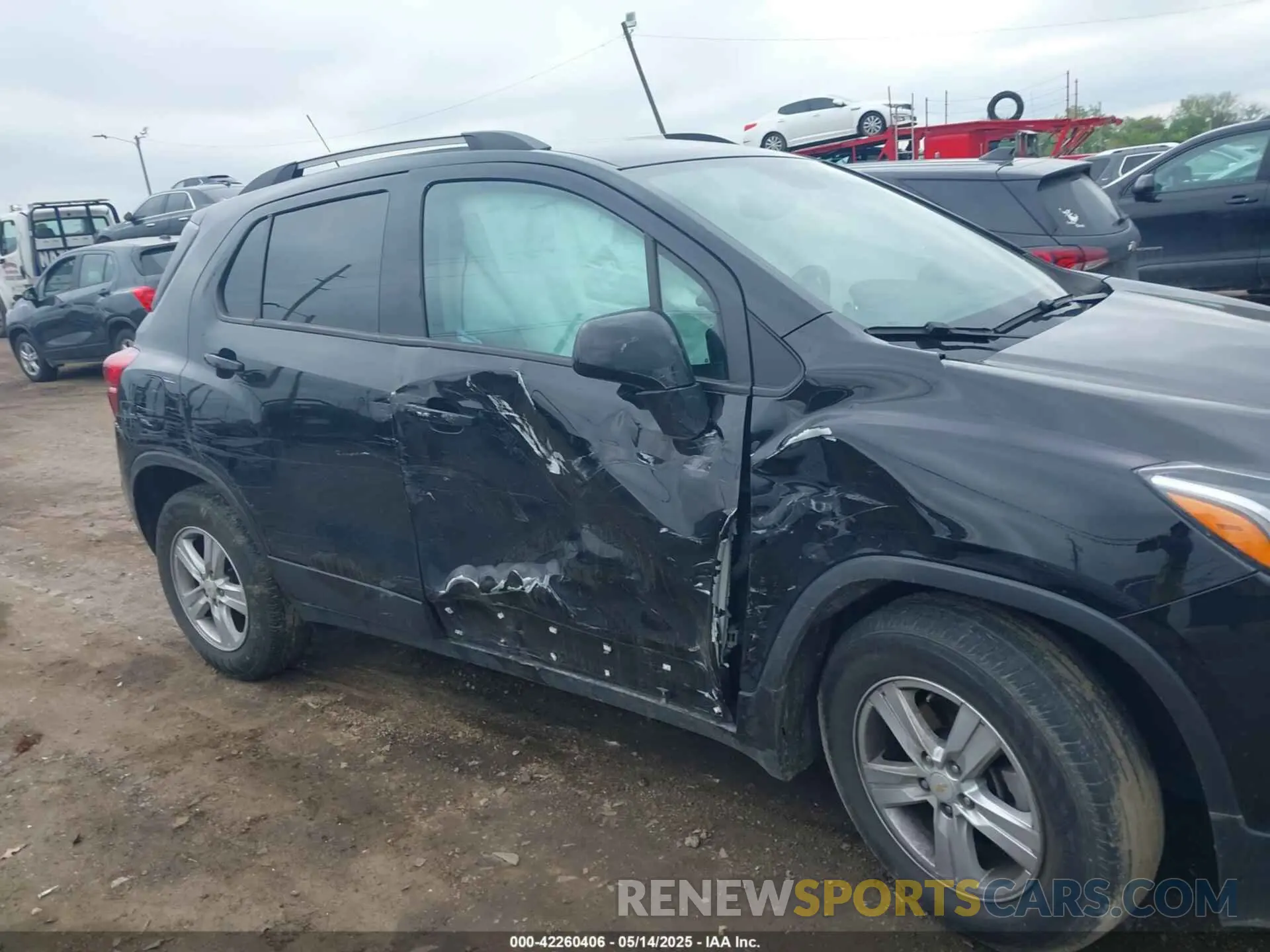 6 Фотография поврежденного автомобиля KL7CJLSB1MB329341 CHEVROLET TRAX 2021