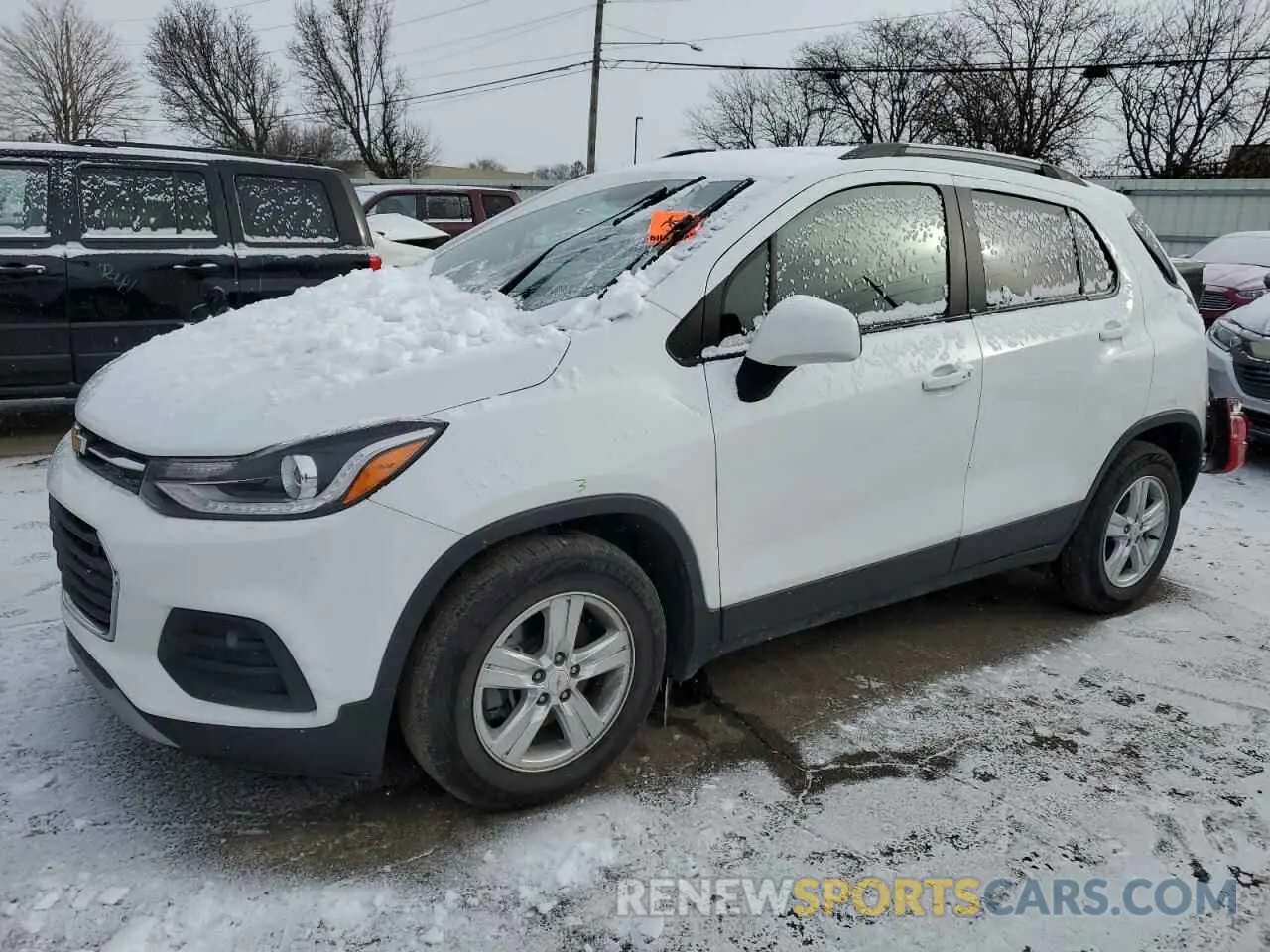 1 Photograph of a damaged car KL7CJLSB1MB340016 CHEVROLET TRAX 2021