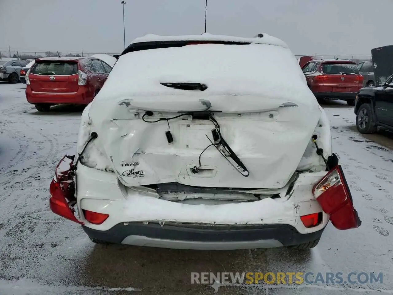 6 Photograph of a damaged car KL7CJLSB1MB340016 CHEVROLET TRAX 2021