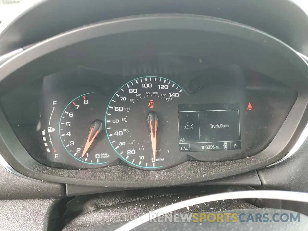 9 Photograph of a damaged car KL7CJLSB1MB340016 CHEVROLET TRAX 2021
