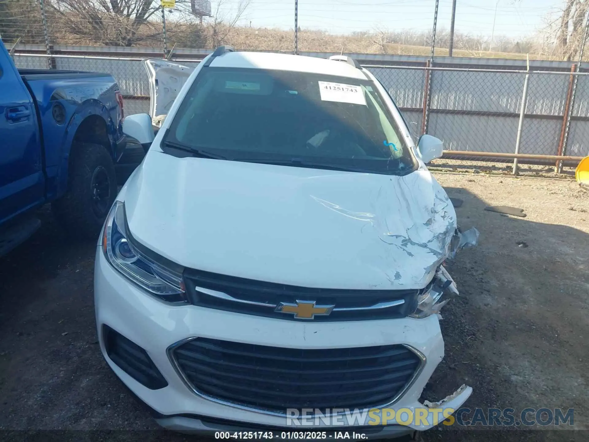 12 Photograph of a damaged car KL7CJLSB2MB309664 CHEVROLET TRAX 2021
