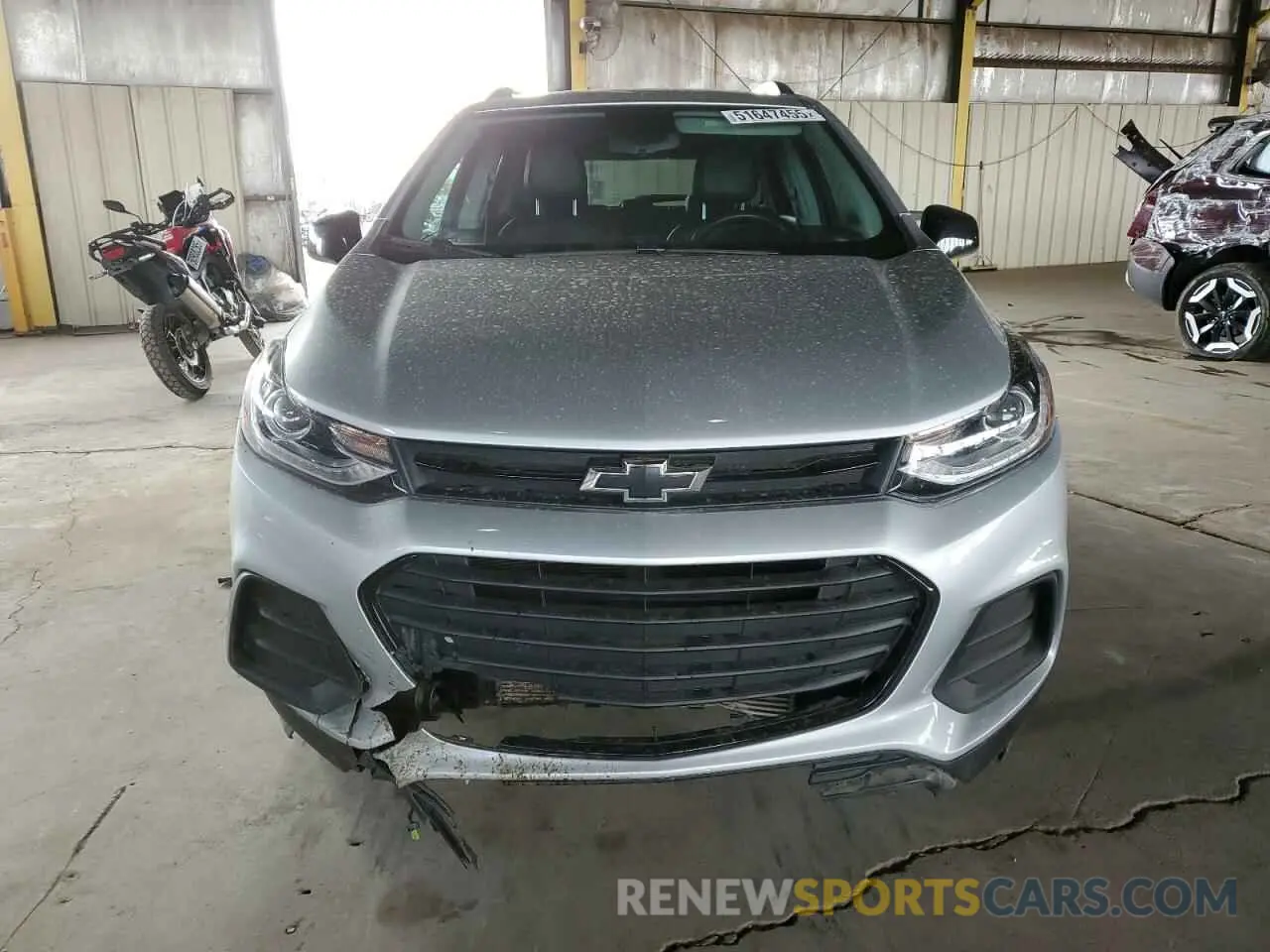 5 Фотография поврежденного автомобиля KL7CJLSB2MB320082 CHEVROLET TRAX 2021