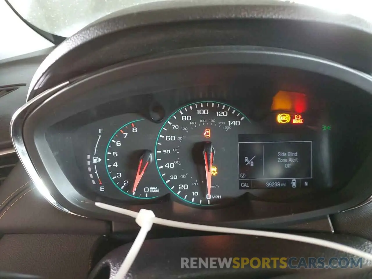 9 Фотография поврежденного автомобиля KL7CJLSB2MB320082 CHEVROLET TRAX 2021