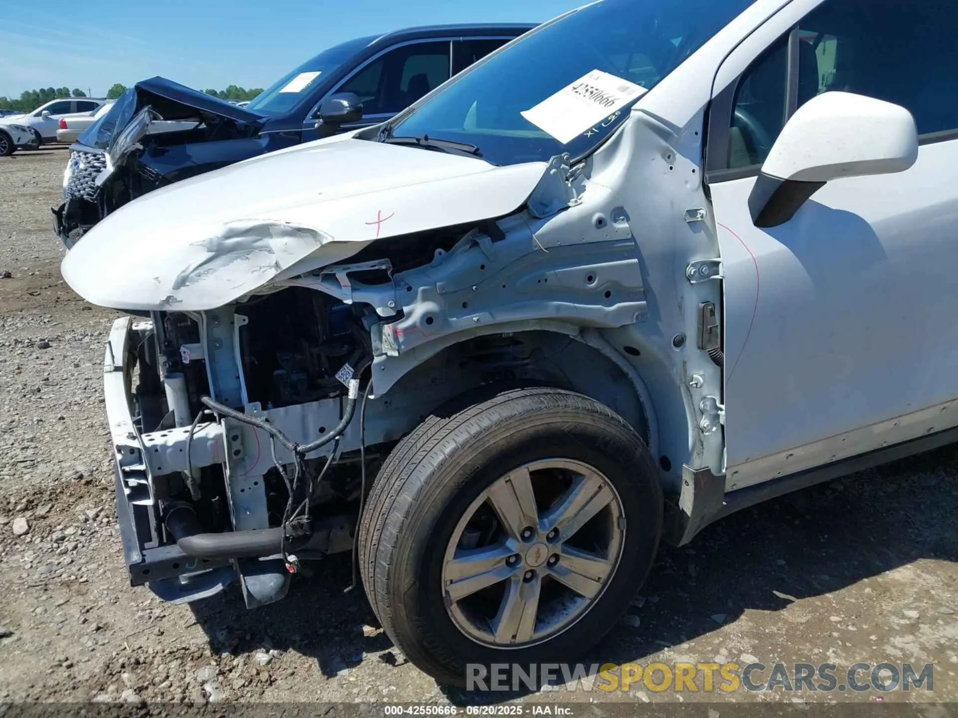 17 Фотография поврежденного автомобиля KL7CJLSB2MB329347 CHEVROLET TRAX 2021