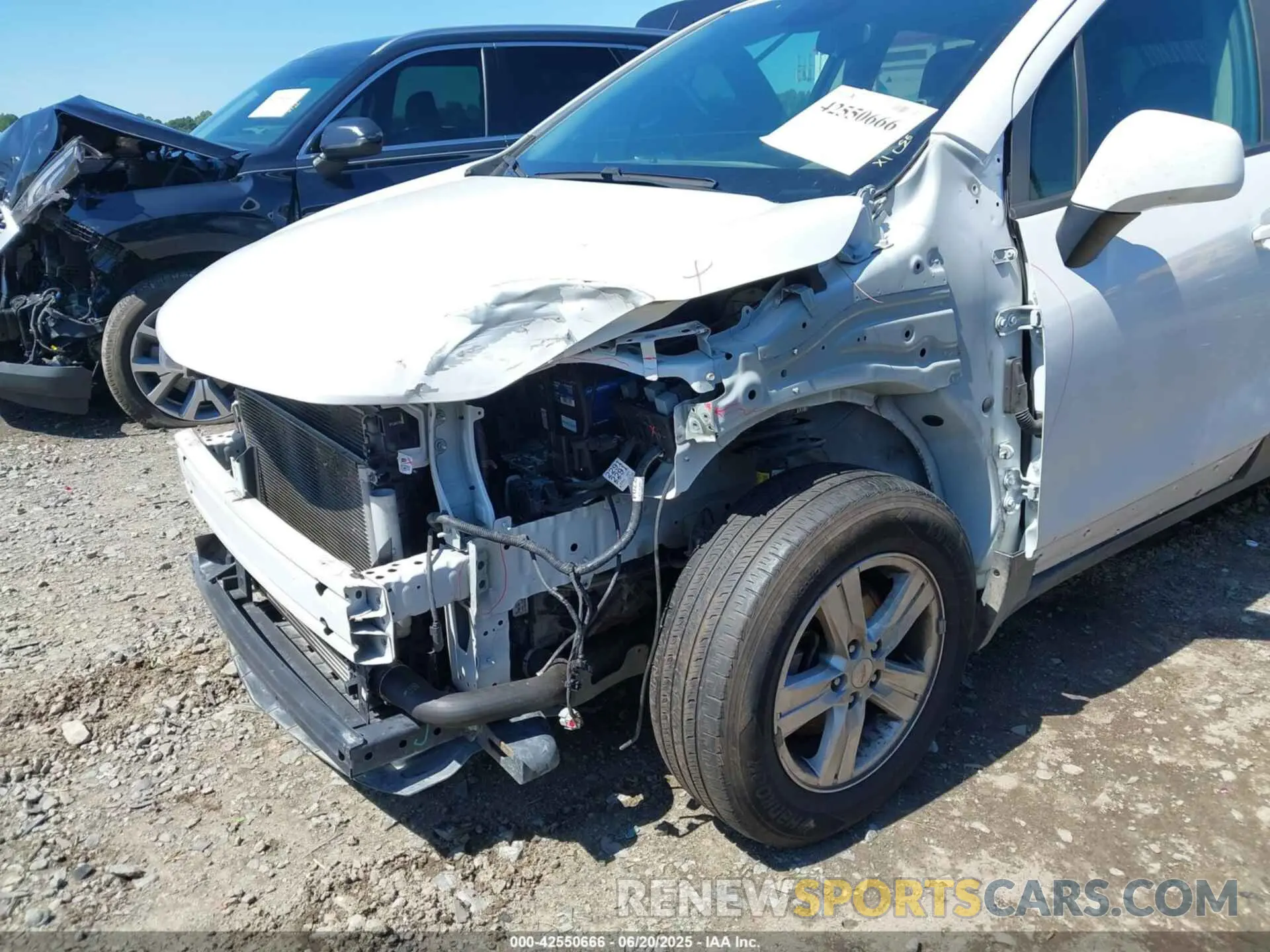 6 Фотография поврежденного автомобиля KL7CJLSB2MB329347 CHEVROLET TRAX 2021