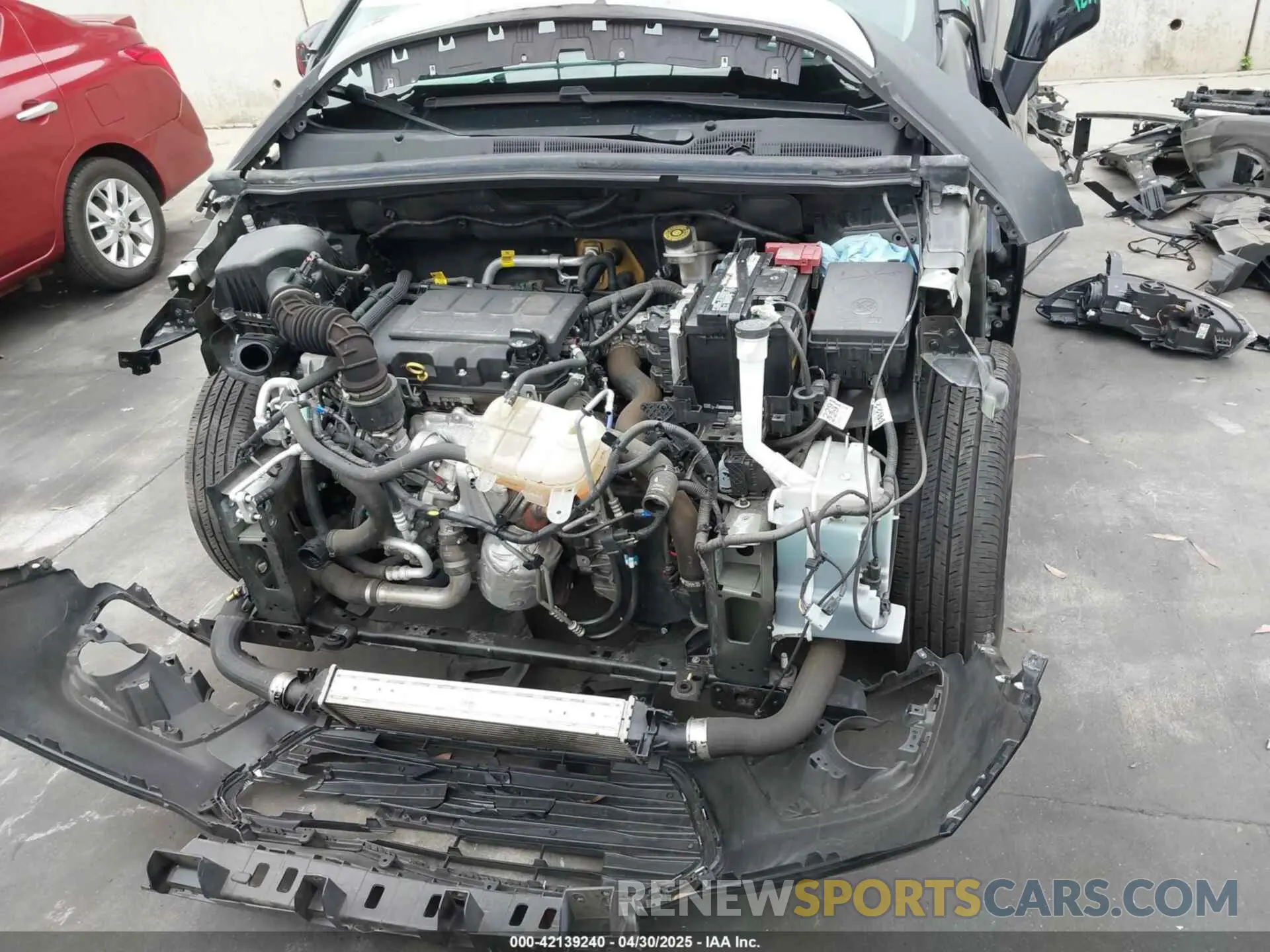 13 Photograph of a damaged car KL7CJLSB2MB343538 CHEVROLET TRAX 2021