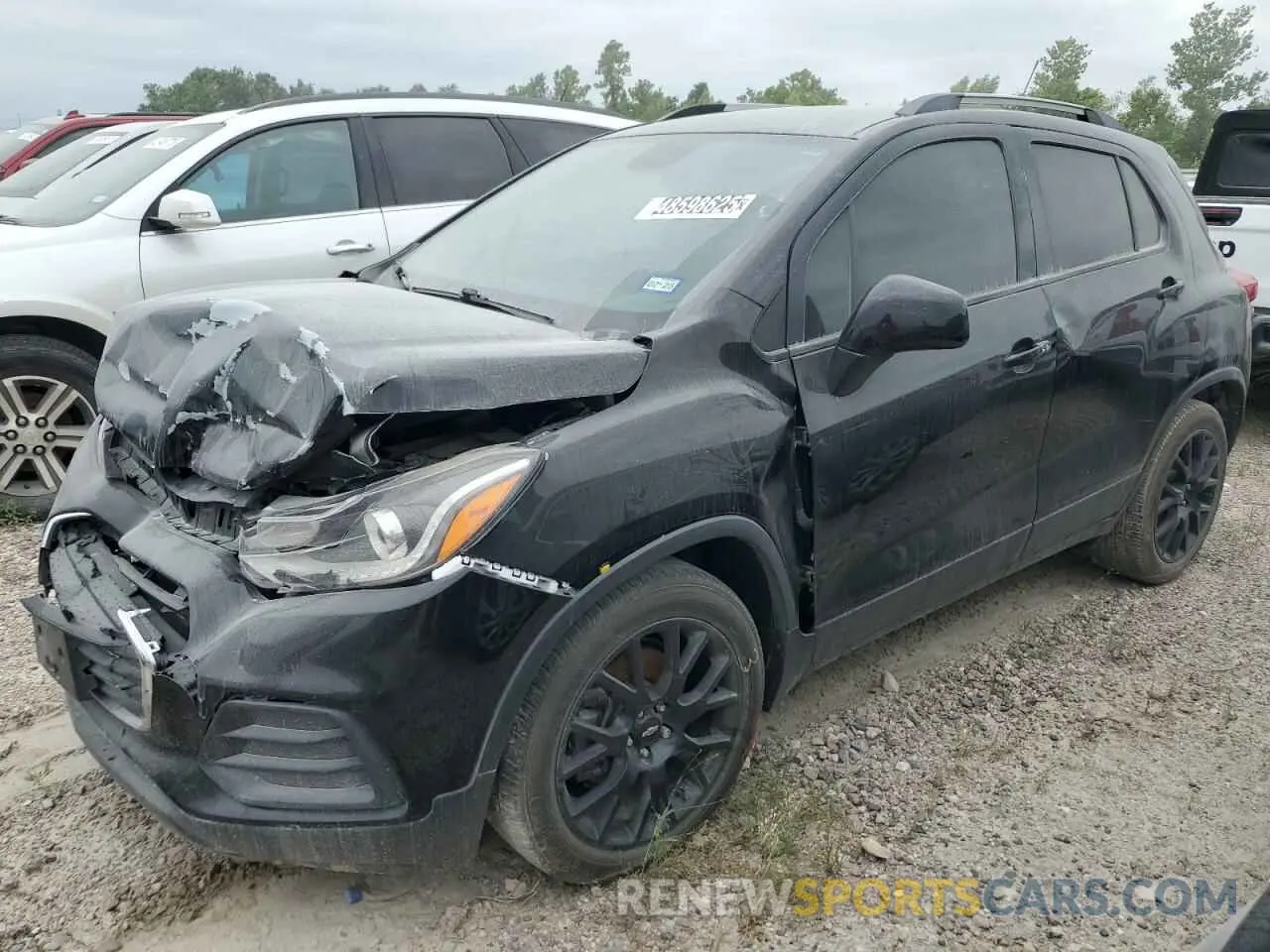 1 Photograph of a damaged car KL7CJLSB2MB344656 CHEVROLET TRAX 2021