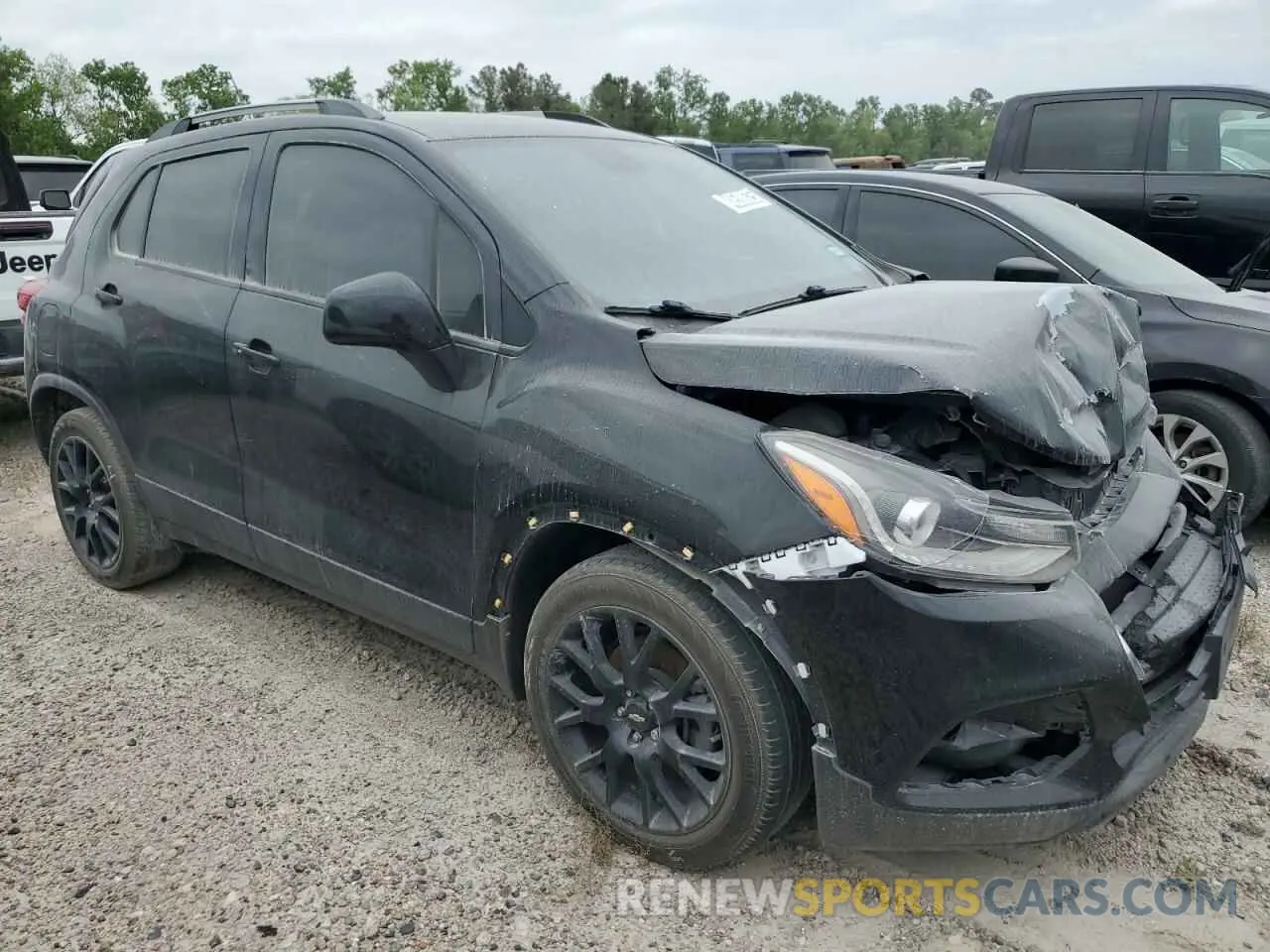 4 Photograph of a damaged car KL7CJLSB2MB344656 CHEVROLET TRAX 2021