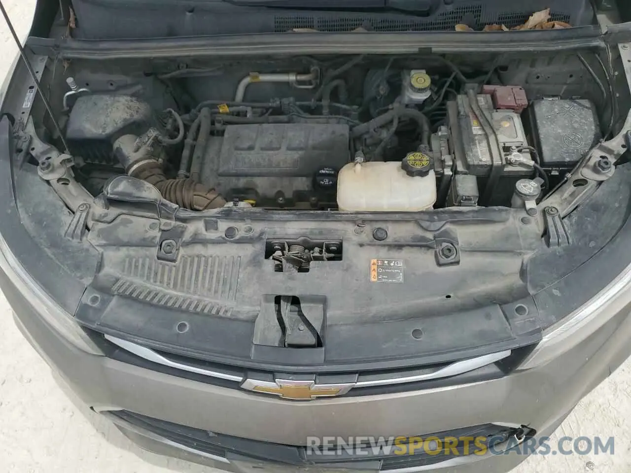 12 Photograph of a damaged car KL7CJLSB3MB306708 CHEVROLET TRAX 2021