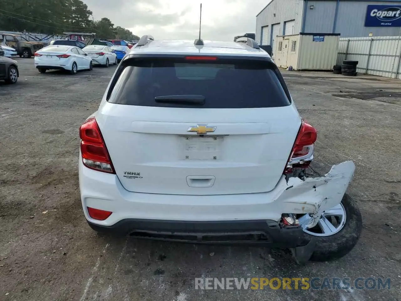 6 Фотография поврежденного автомобиля KL7CJLSB3MB314887 CHEVROLET TRAX 2021