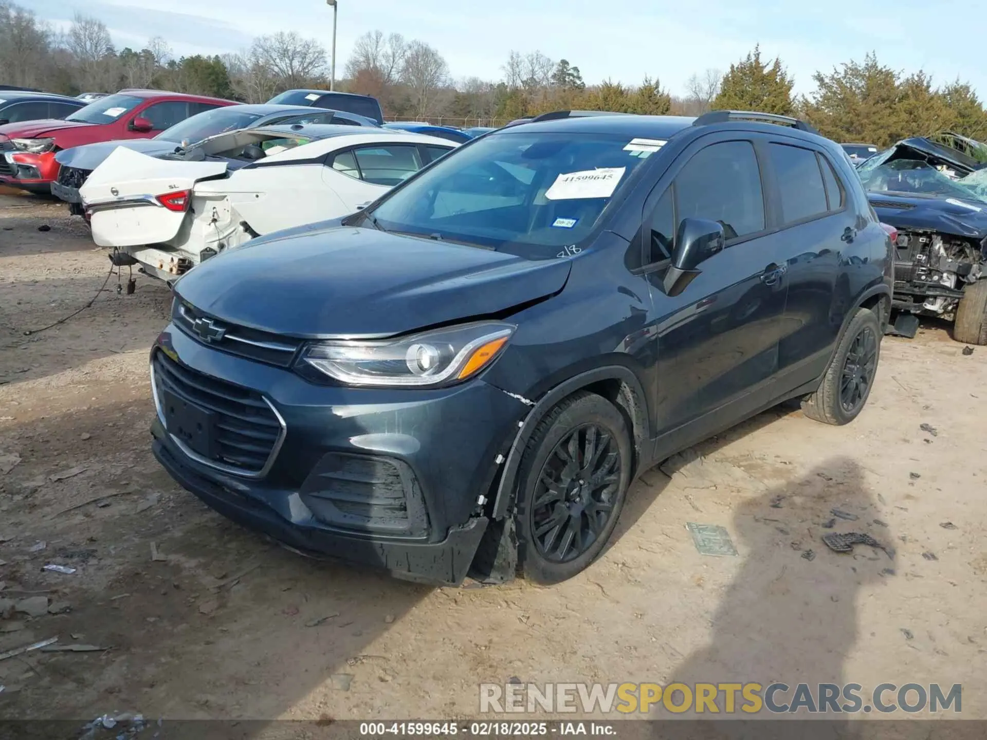 2 Фотография поврежденного автомобиля KL7CJLSB3MB356167 CHEVROLET TRAX 2021