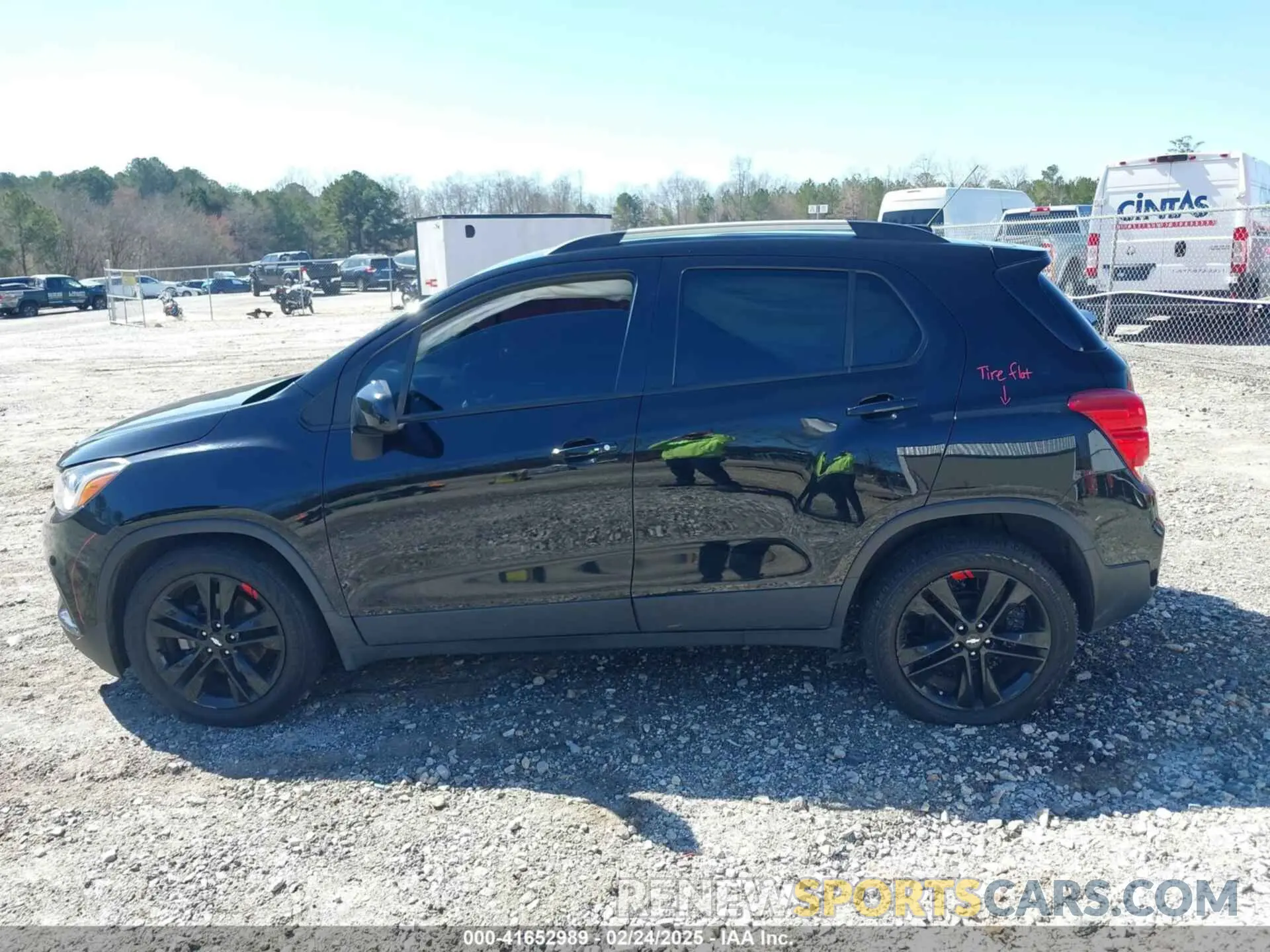 14 Photograph of a damaged car KL7CJLSB4MB318754 CHEVROLET TRAX 2021