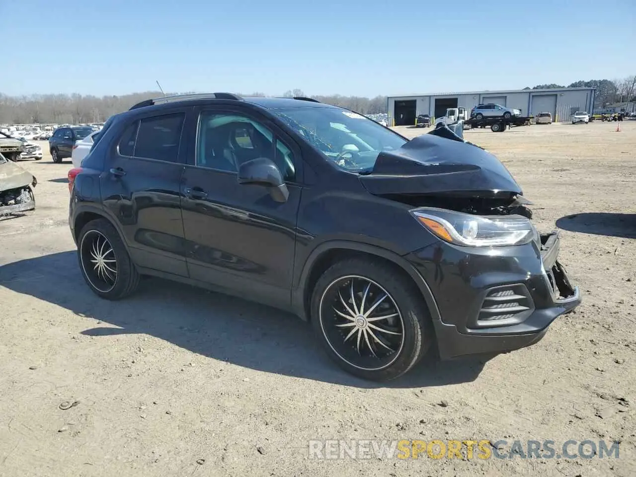 4 Фотография поврежденного автомобиля KL7CJLSB5MB318164 CHEVROLET TRAX 2021