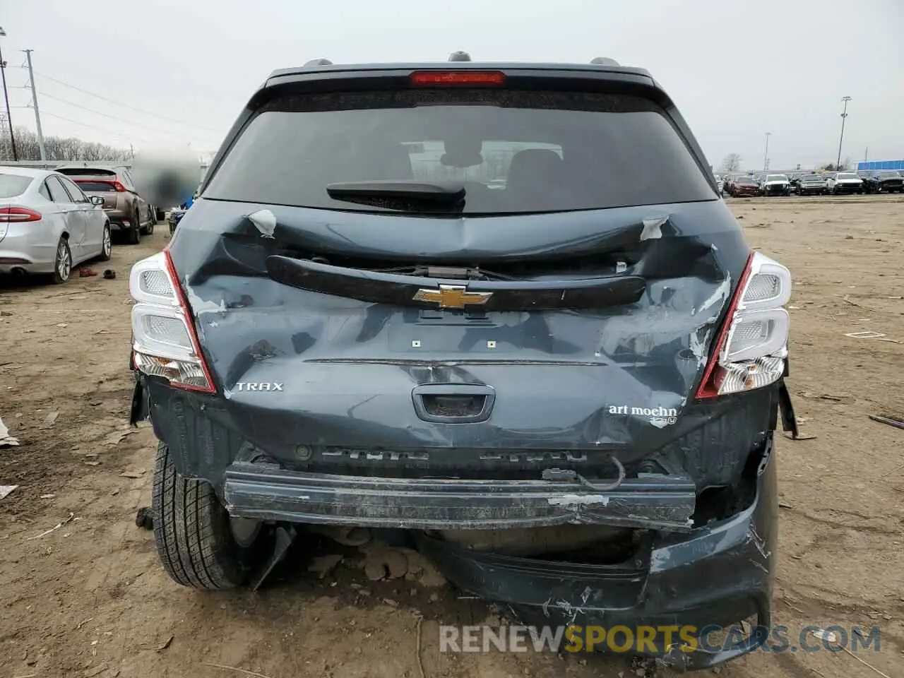 6 Фотография поврежденного автомобиля KL7CJLSB5MB331223 CHEVROLET TRAX 2021